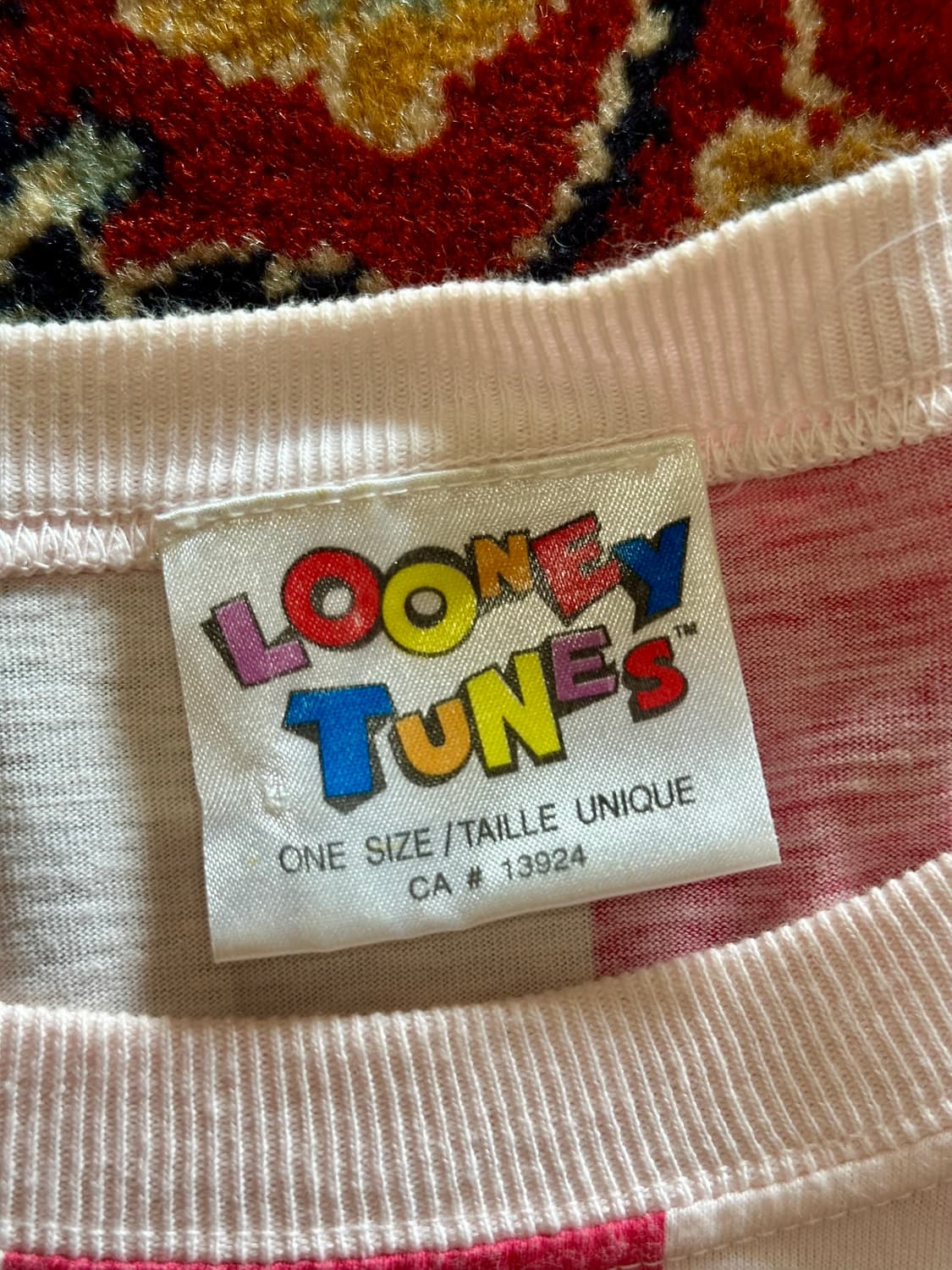 96s Tweety Pink Stripe “candy” - Onesize 상품이미지6