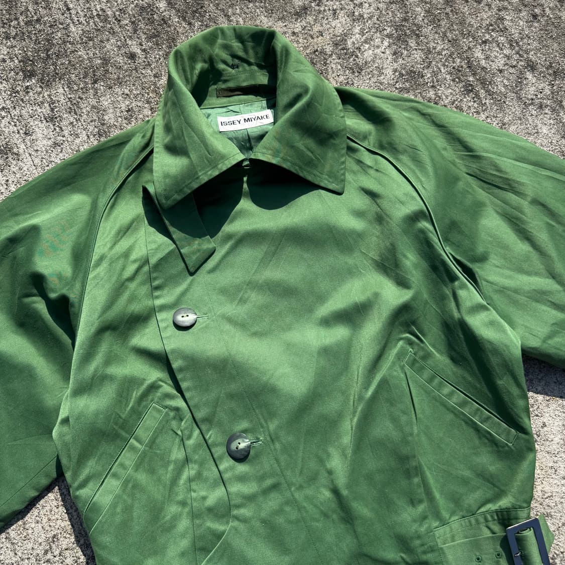 [M] 80s Issey Miyake 이세이미야케 벨티드 자켓 상품이미지7