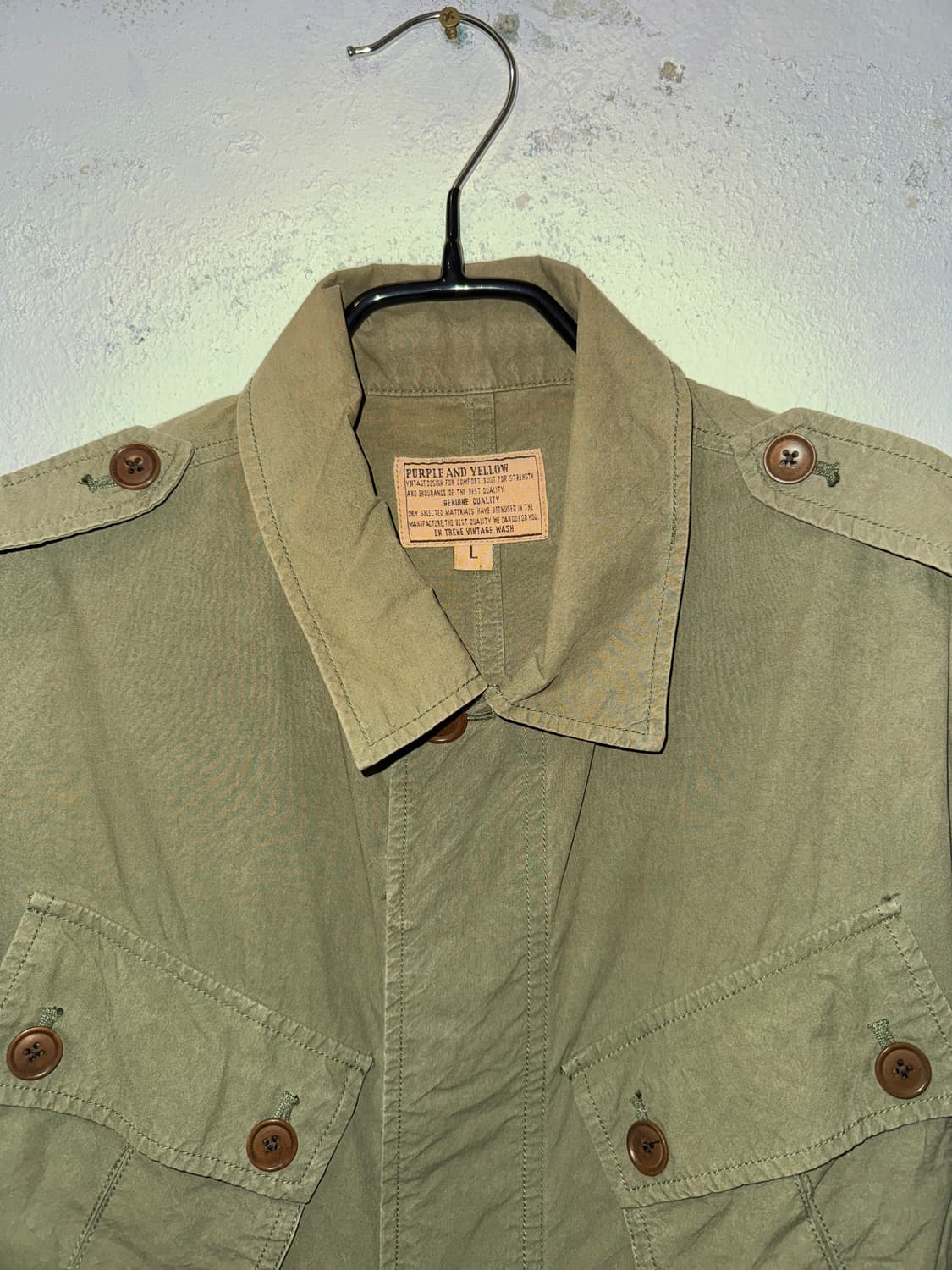 Purple and yellow jacket 상품이미지2