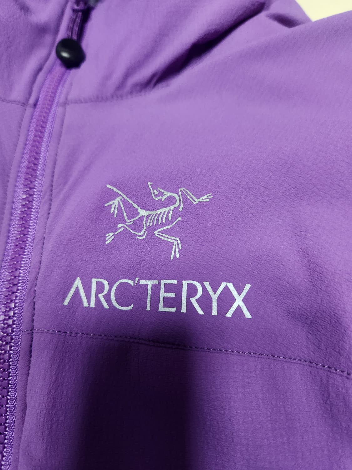 아크테릭스 여성 퍼플 아톰후디 자켓m 상품이미지2