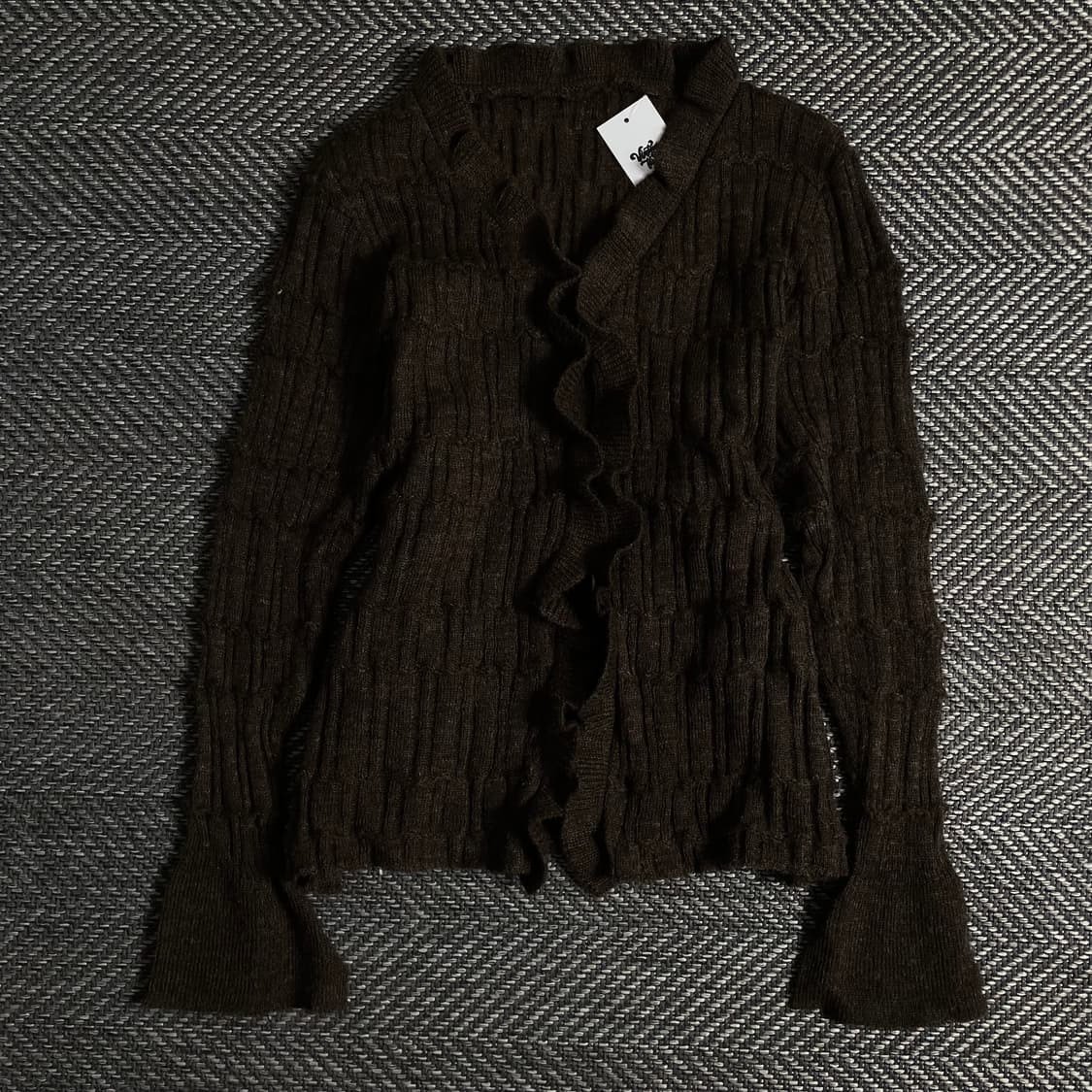 빈티지 우먼스 절개 디테일 가디건y 3633 상품이미지2