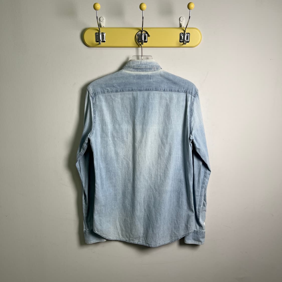 스톤아일랜드 연청 데님 셔츠 S 상품이미지2