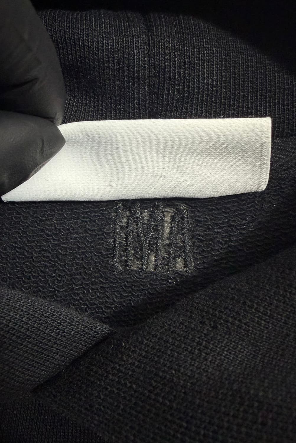 아미 정품 빅하트 후드 블랙 상품이미지6