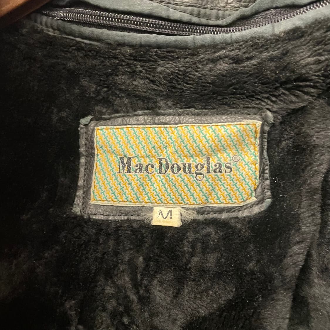 70s Mac Douglas 퍼 내피 플라이트 A2 가죽 리얼 레더 자켓 상품이미지8