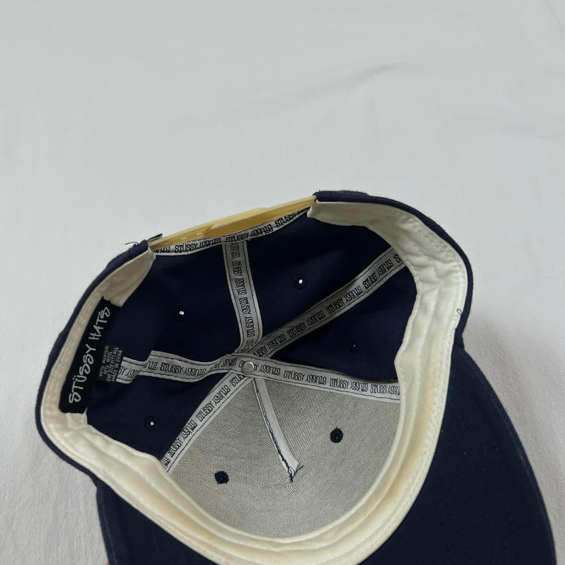 00‘s 스투시 stussy 로고 스냅 캡 모자 상품이미지7