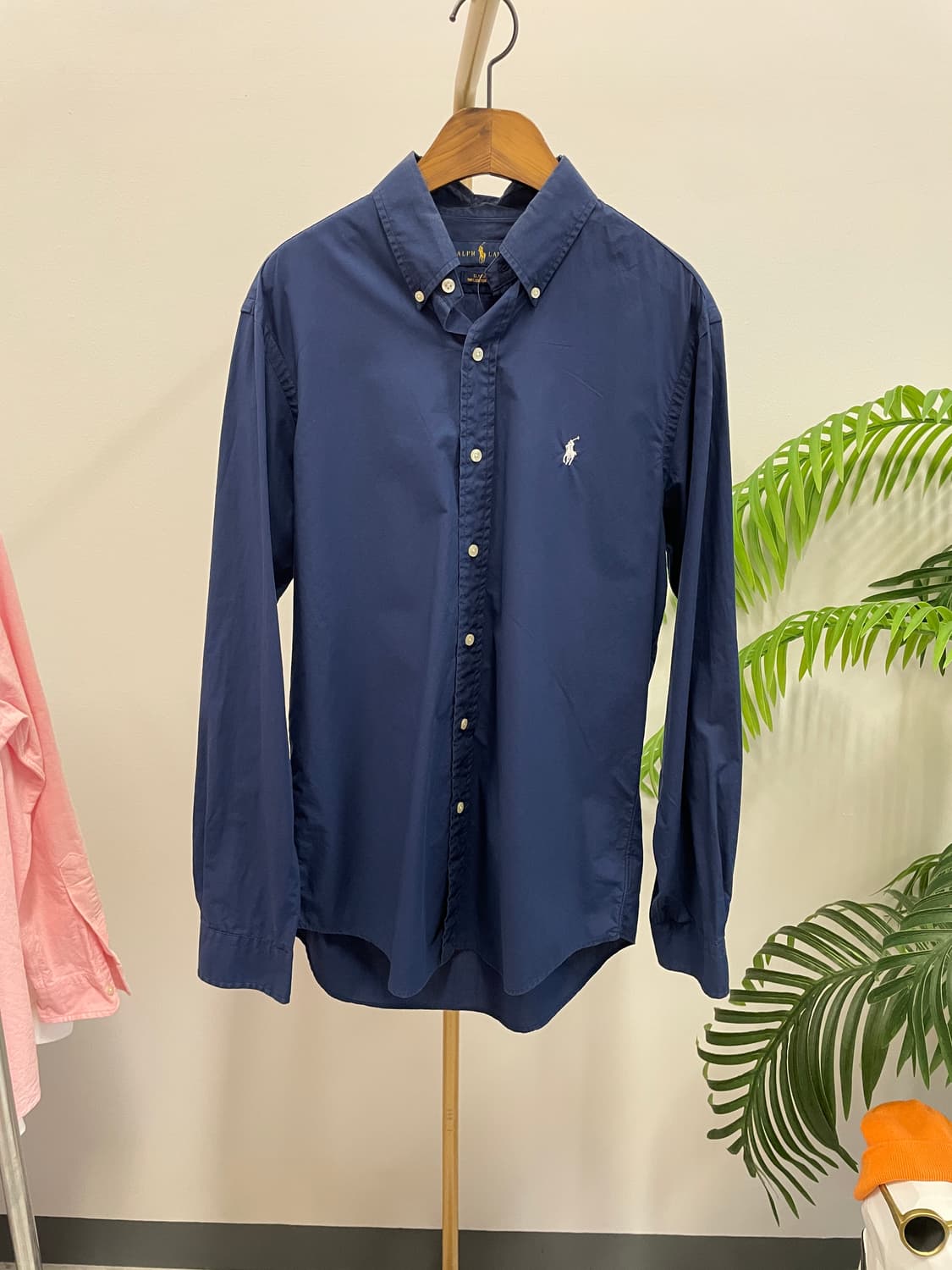 폴로 랄프로렌 긴팔셔츠 네이비 상품이미지1