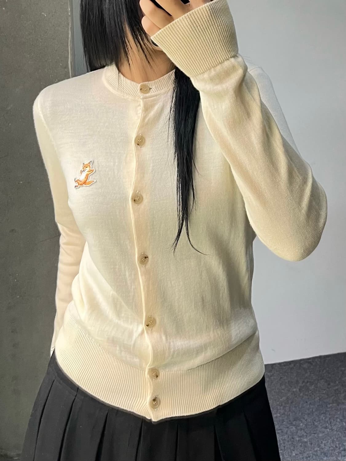 메종키츠네 20s/s 칠렉스 폭스 가디건 상품이미지2