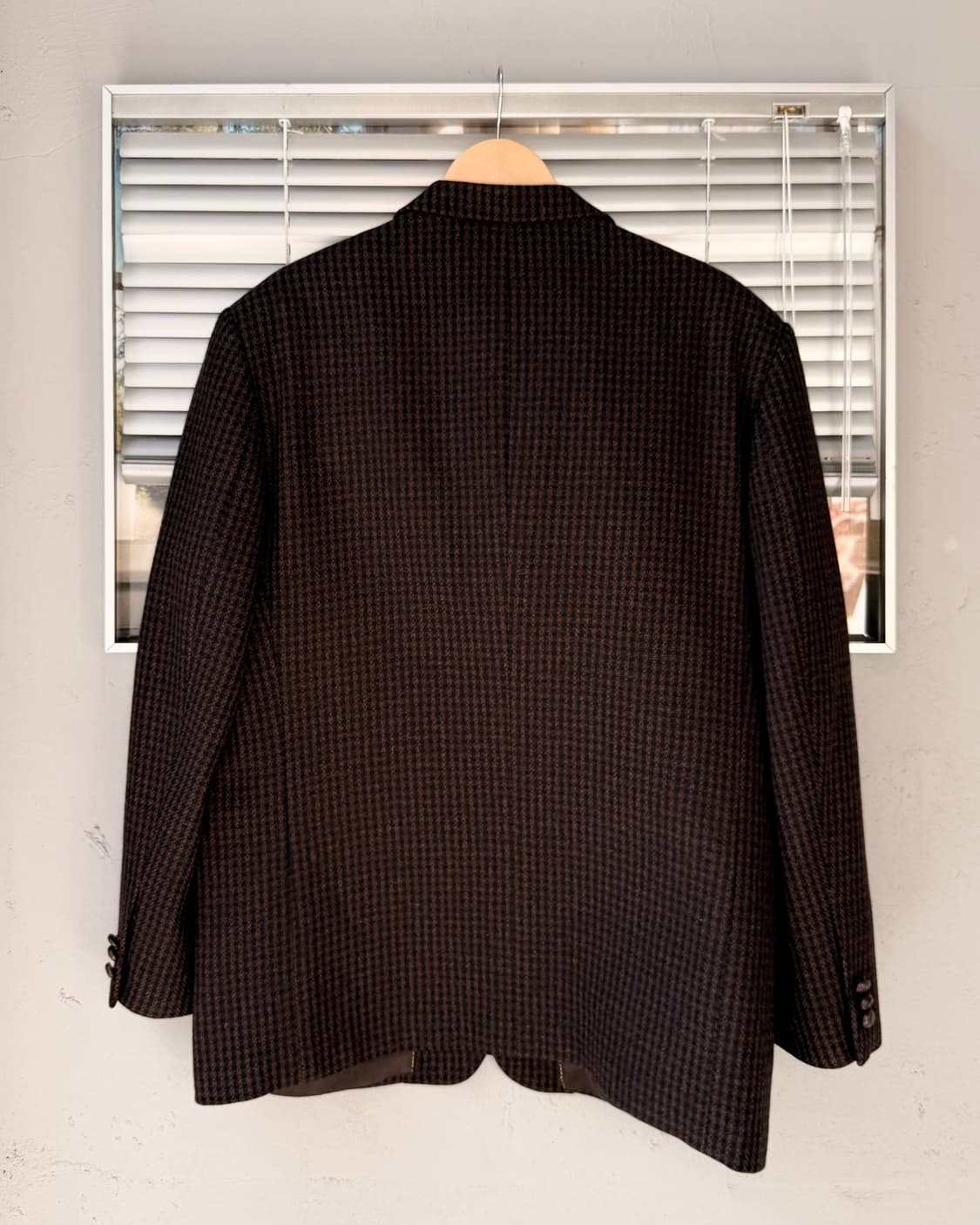 BALENCIAGA 90s brown check blazer 상품이미지7
