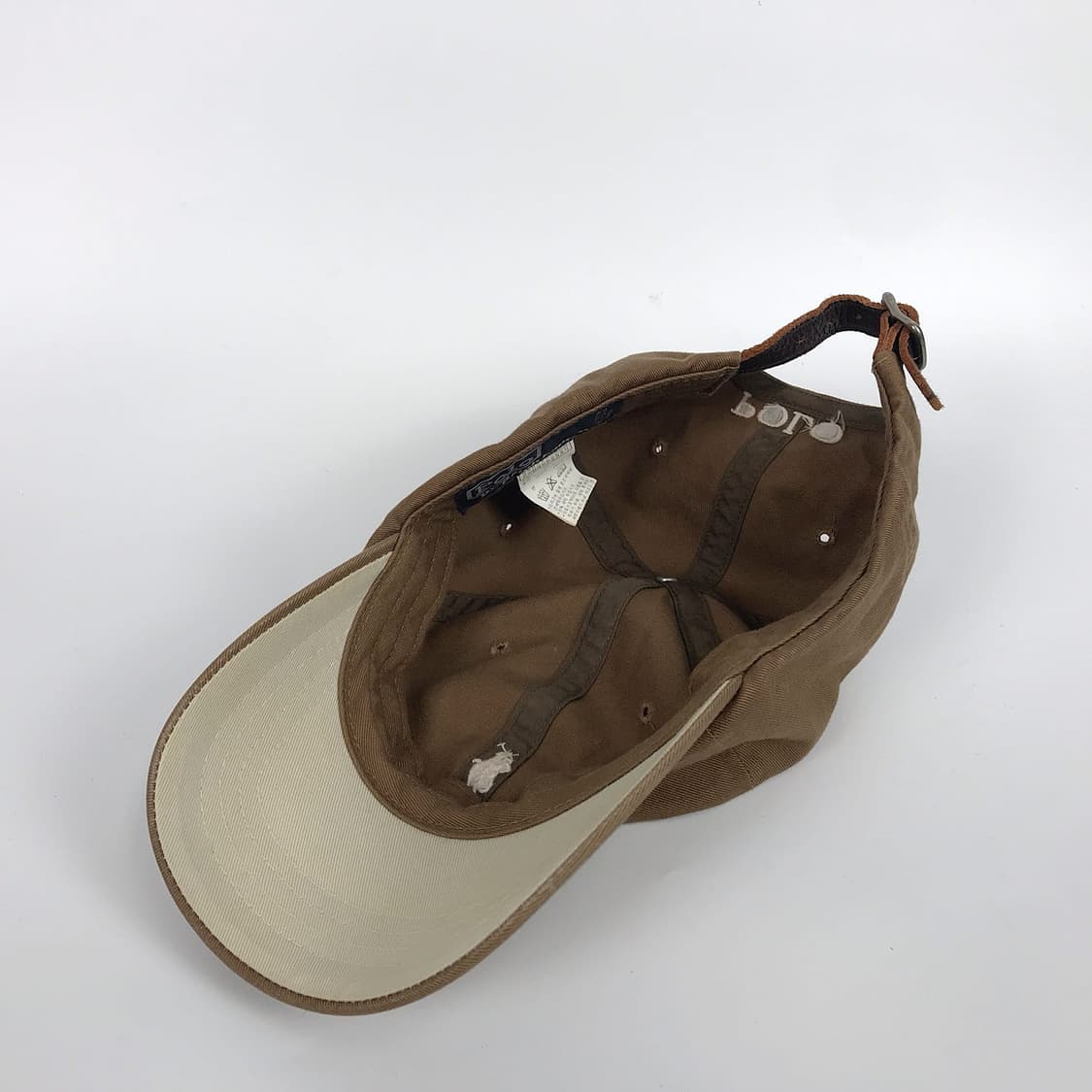 폴로 랄프로렌 클래식 브라운색 빈티지 구제 모자 캡 상품이미지6