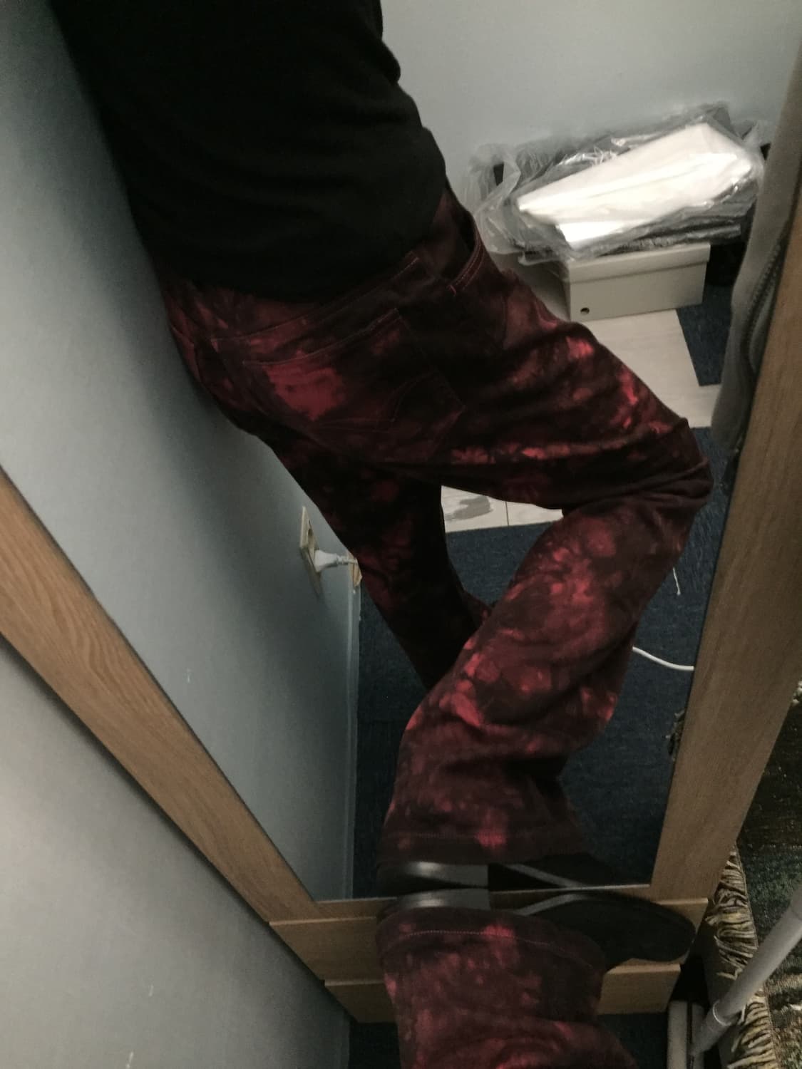 ET BOiTE JEANS 타이다이 데님 팬츠 상품이미지3