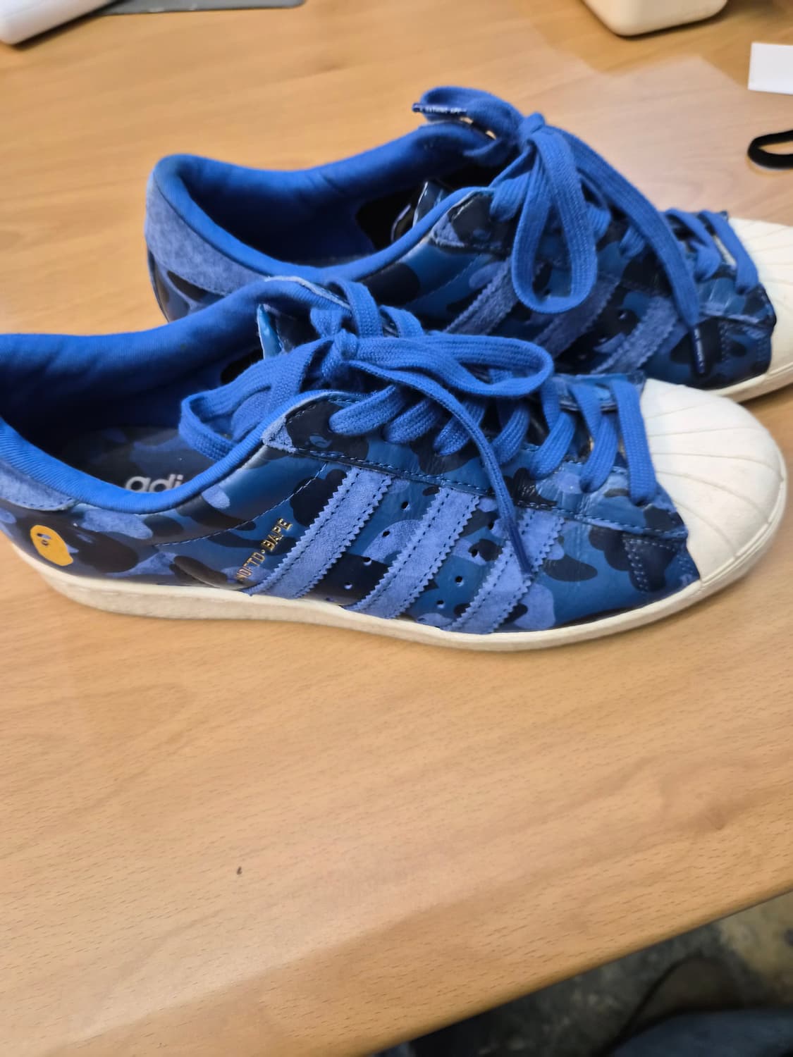 260) 아디다스 x 베이프 x 언디핏 슈퍼스타 팝니다 상품이미지1