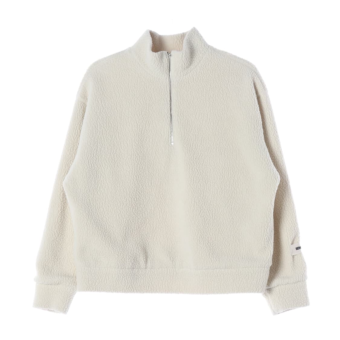 옌키 옌키 하프집업 뽀글이 플리스 아이보리 상품이미지1