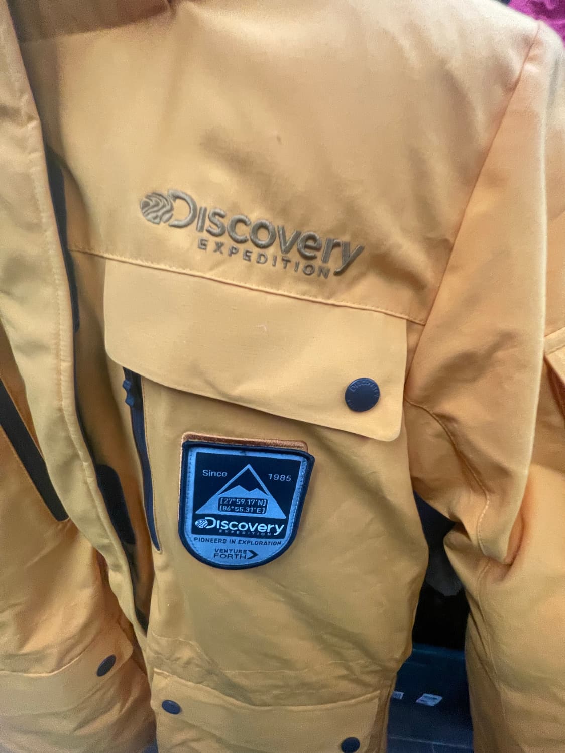 디스커버리 패딩점퍼90사이즈 상품이미지2