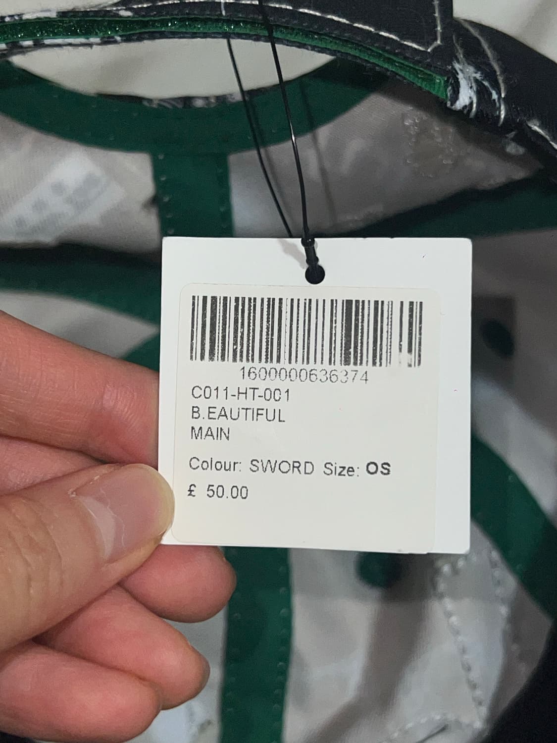 B.EAUTIFUL Kiiro Vapor 6 Panel Cap 새상품 상품이미지4