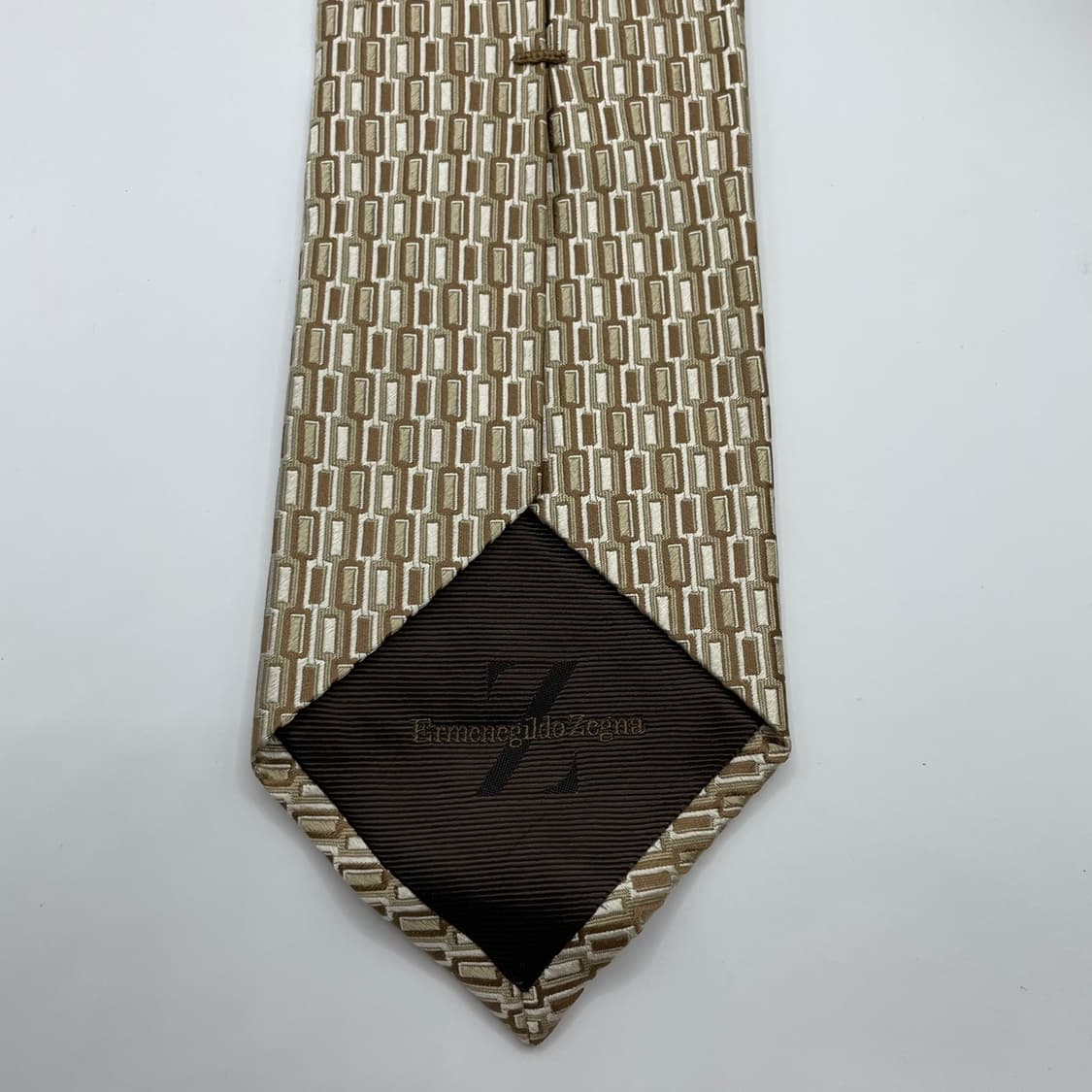 223) (Ermenegildo zegna) 에르메네질도제냐 패턴 넥타이 상품이미지4