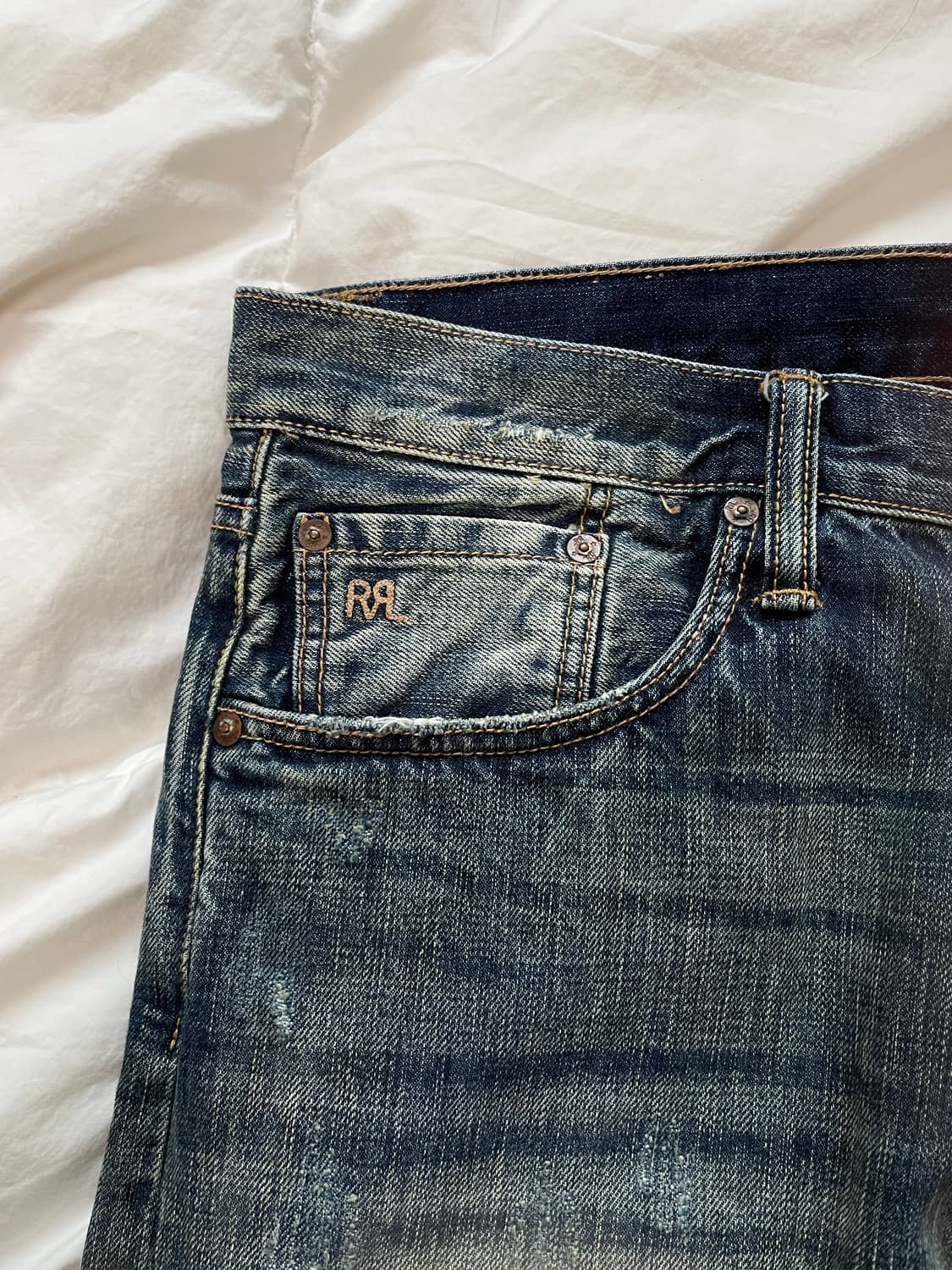 RRL 더블알엘 디스트로이드 진 상품이미지3