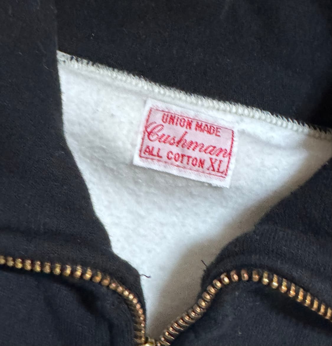 쿠쉬맨 하프짚업 터틀넥 XL 중고 상품이미지4