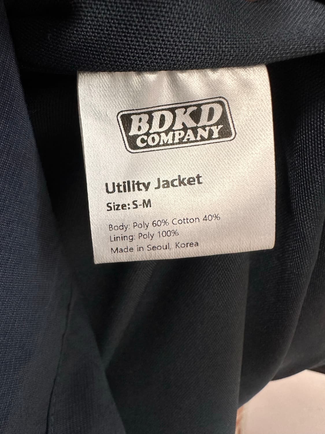 (M)비얼디드키드 나일론 유틸리티 자켓 네이비 상품이미지5