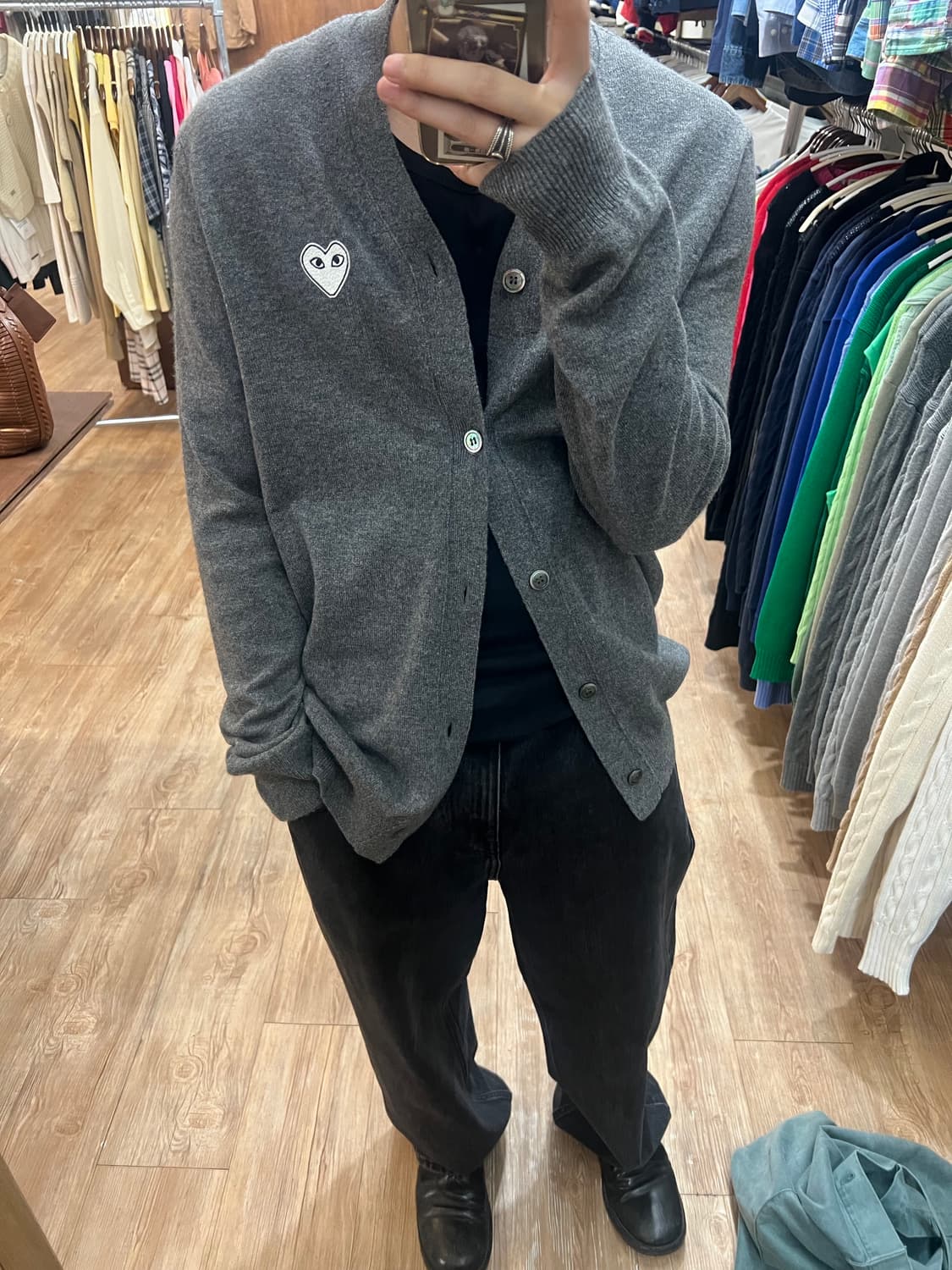 꼼데가르송 가디건 상품이미지1