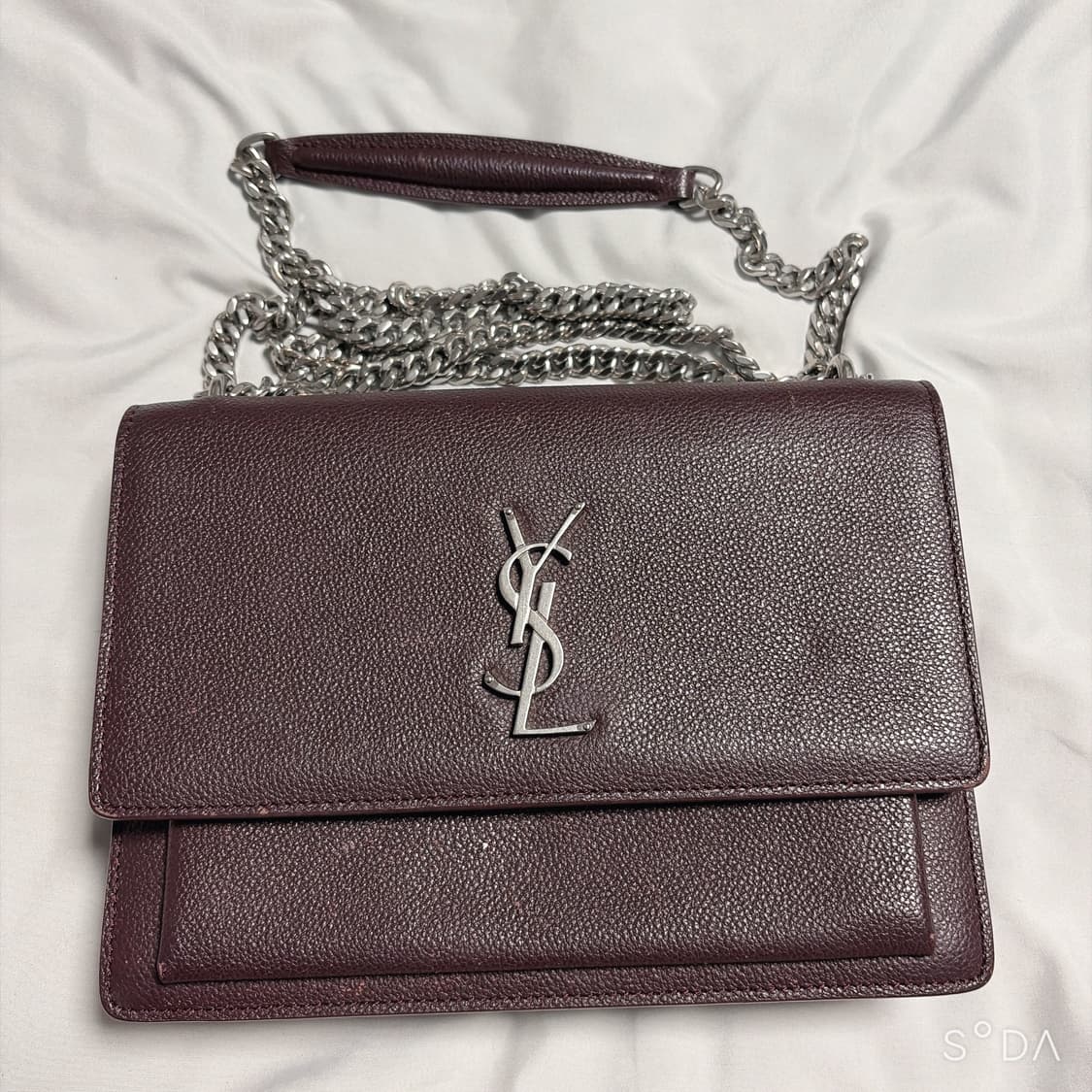 생로랑 선셋백 와인 크로스백 상품이미지1