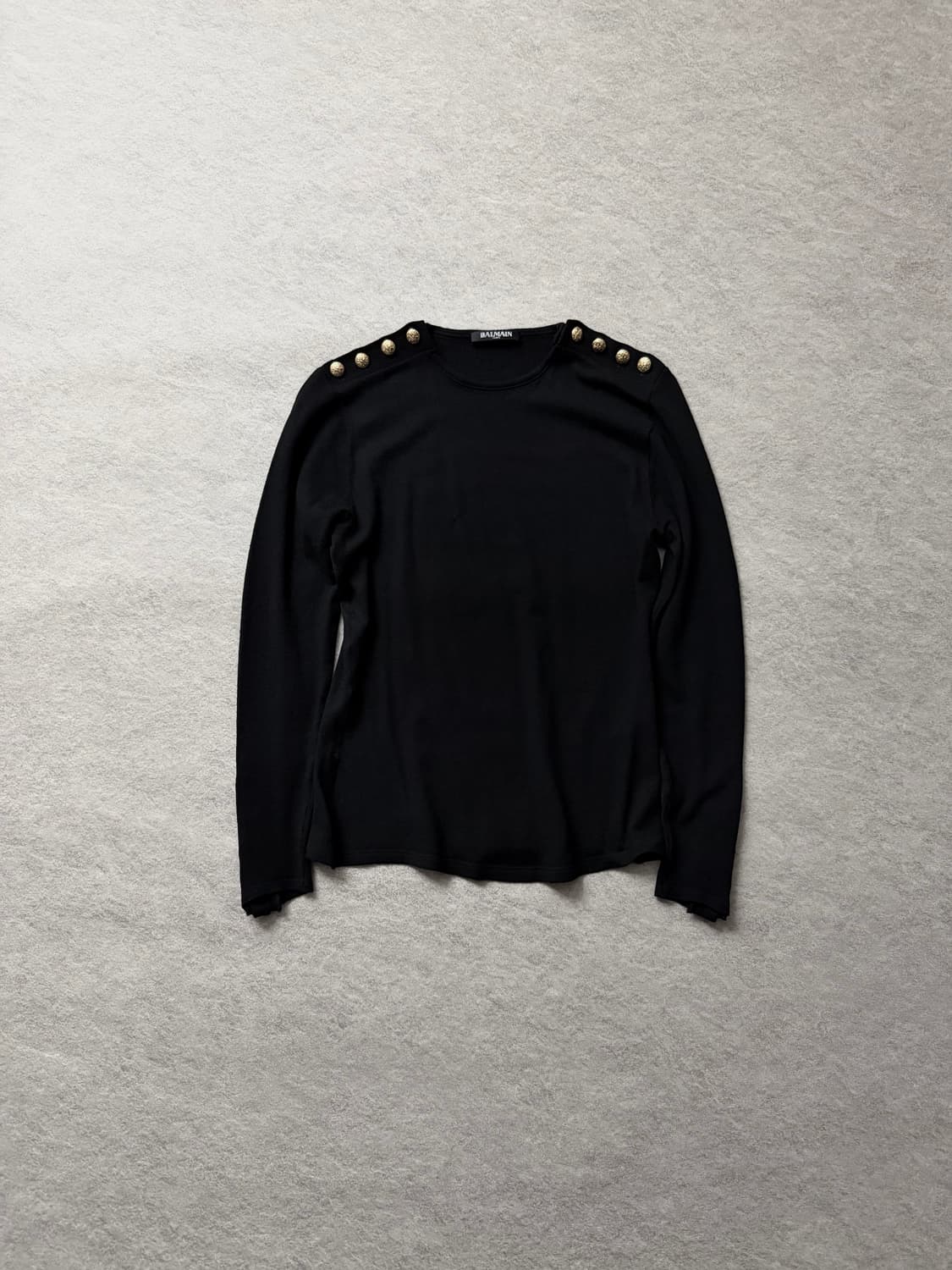 발망 금장버튼 니트 상품이미지1