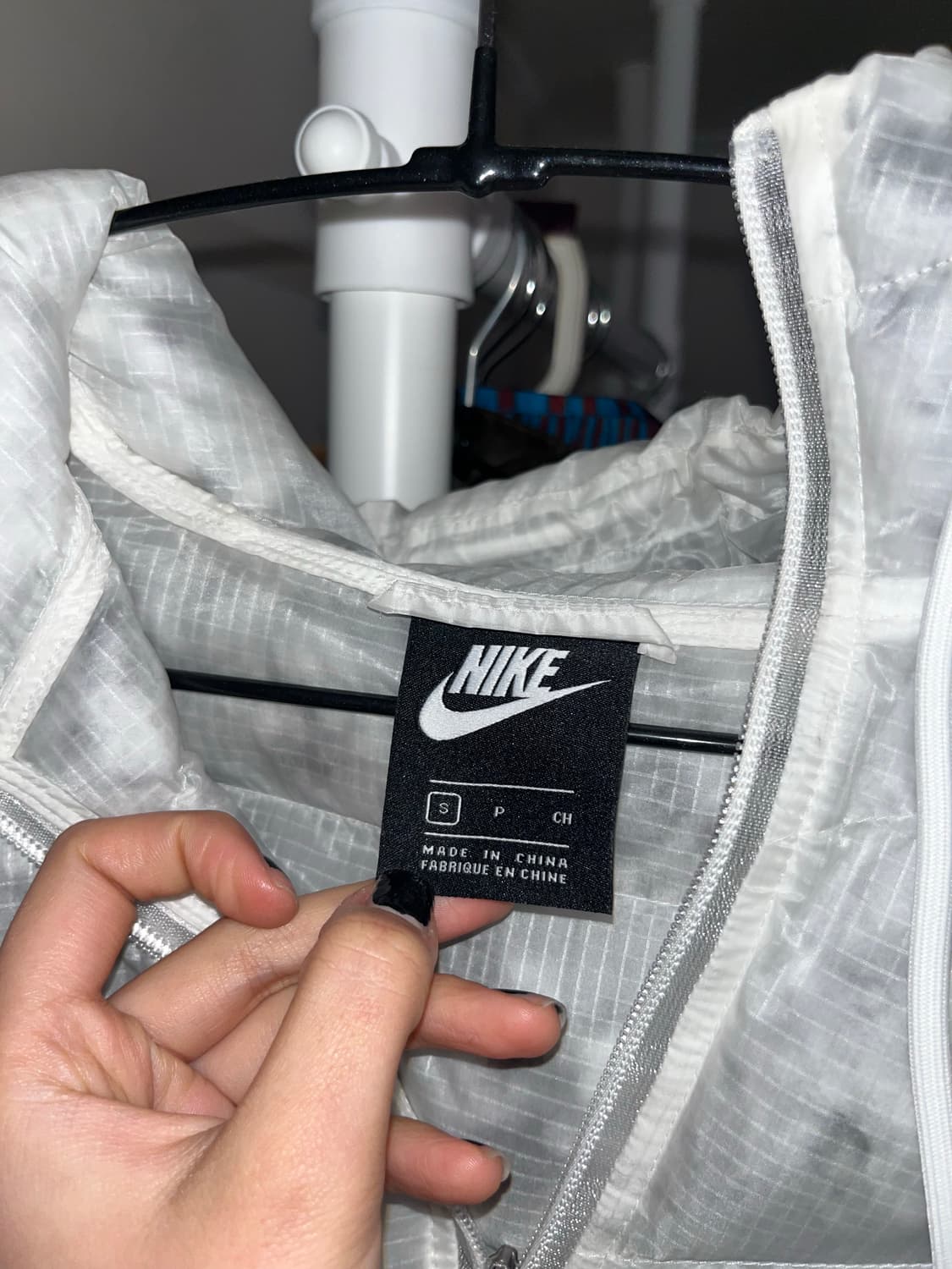 나이키 경량패딩 화이트 상품이미지3