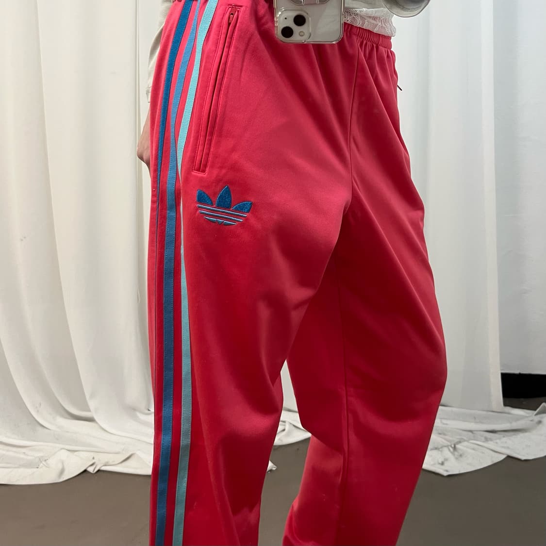 Adidas Pink Firebird Track Pants 상품이미지3