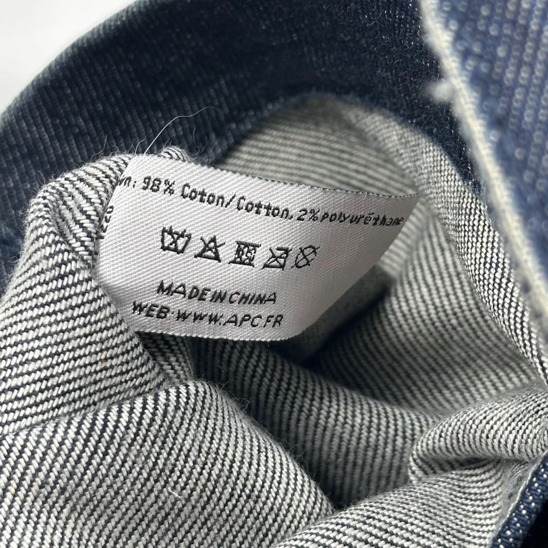 A.P.C 아페쎄 데님 에코백 가방 상품이미지6