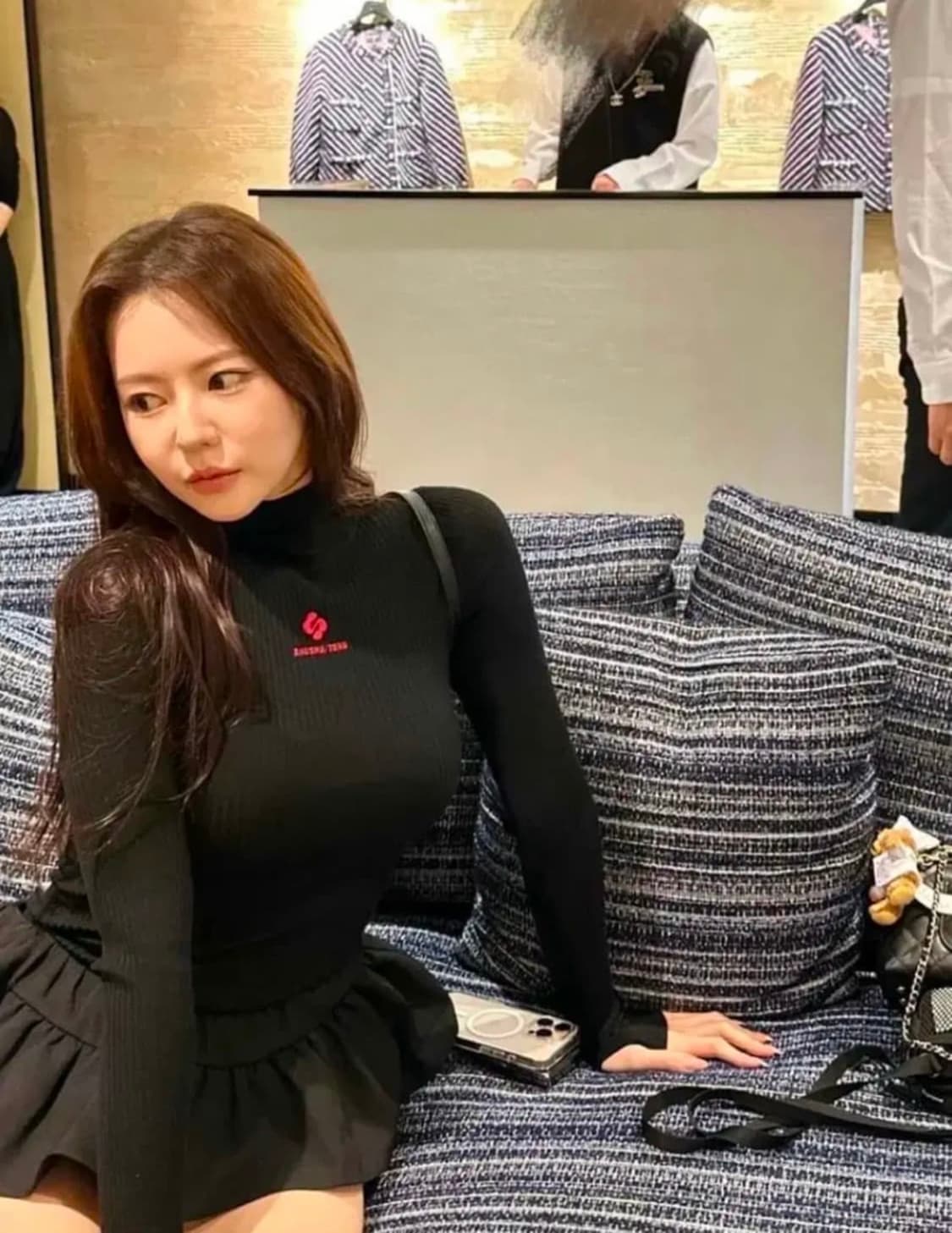 슈슈통 목폴라 골지 니트 터틀넥 스웨터 6사이즈 상품이미지3