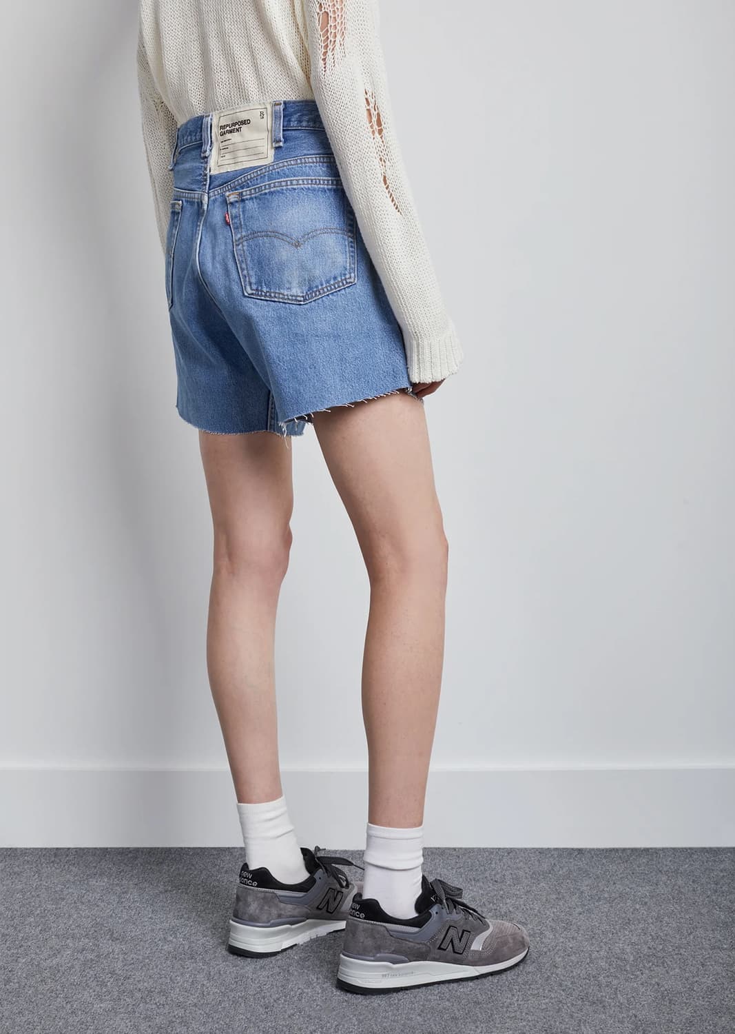R13 x LEVI's cross over short 상품이미지2