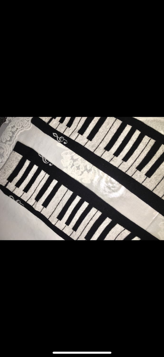 viburnum shop 피아노 건반 반스타킹 상품이미지3