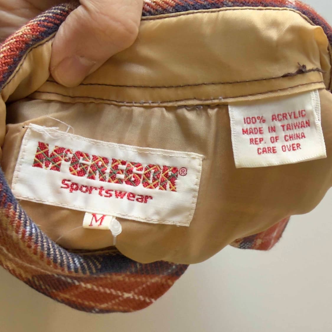 맥그리거 긴팔 체크 셔츠 상품이미지4