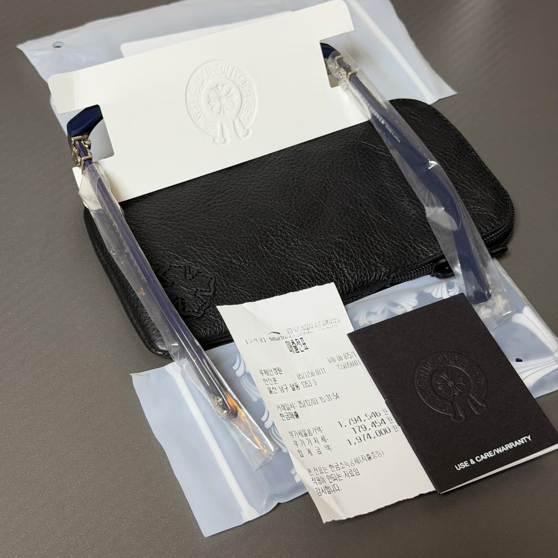 (OS) 크롬하츠 씨유인티 안경 피콕블루 상품이미지8