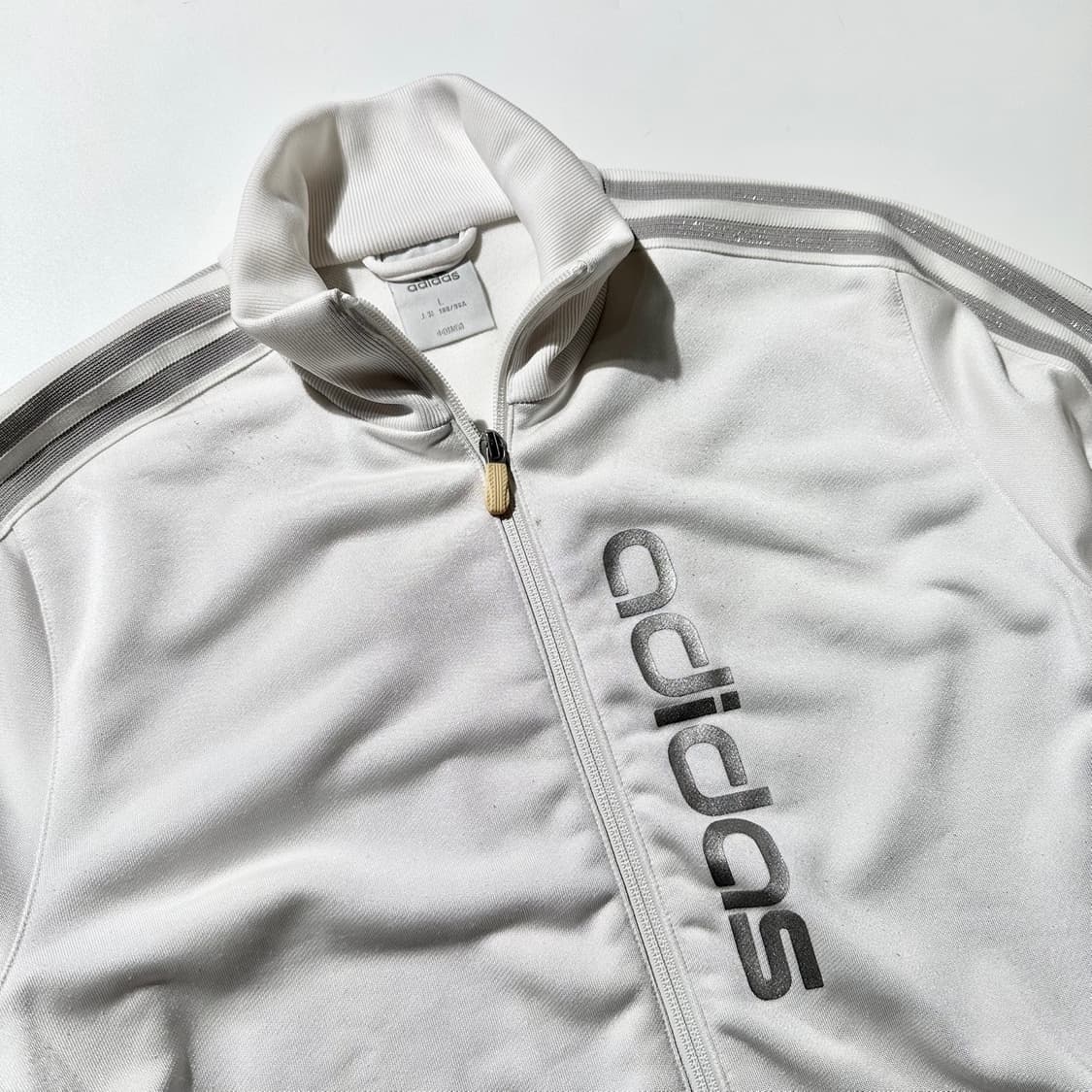 아디다스 로고 스펠아웃 져지 트랙탑 자켓 상품이미지3