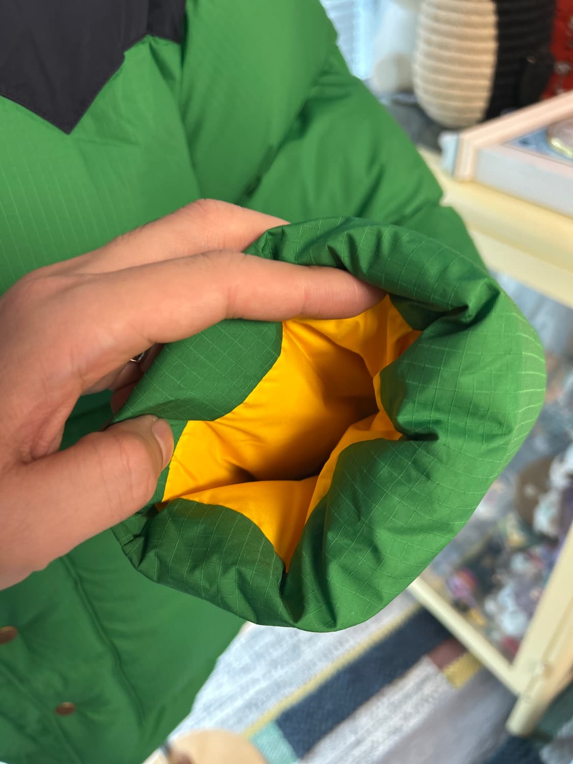 랄프로렌 폴로 컬러블록 웨스턴 다운 자켓 XL 상품이미지4