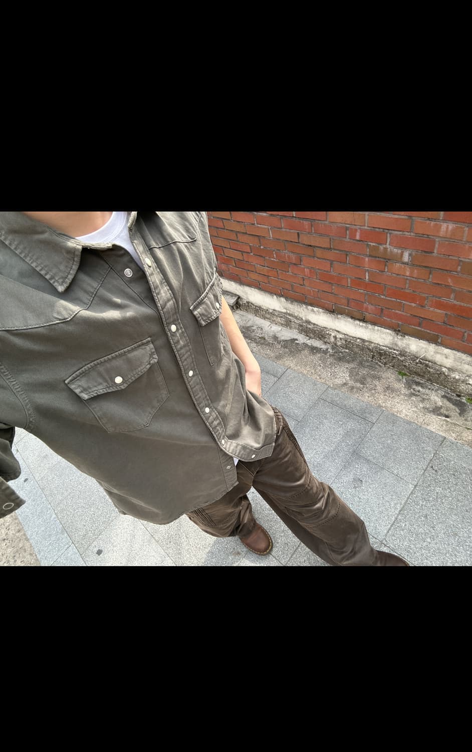 아캄 레더 팬츠 상품이미지1