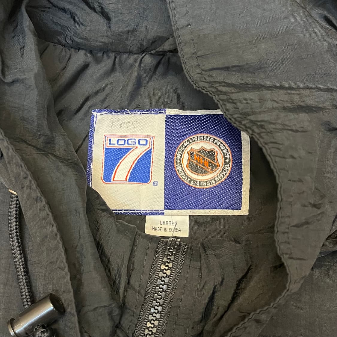 미국 빈티지 NHL 펭귄로고 후드 풀오버 바람막이 상품이미지8
