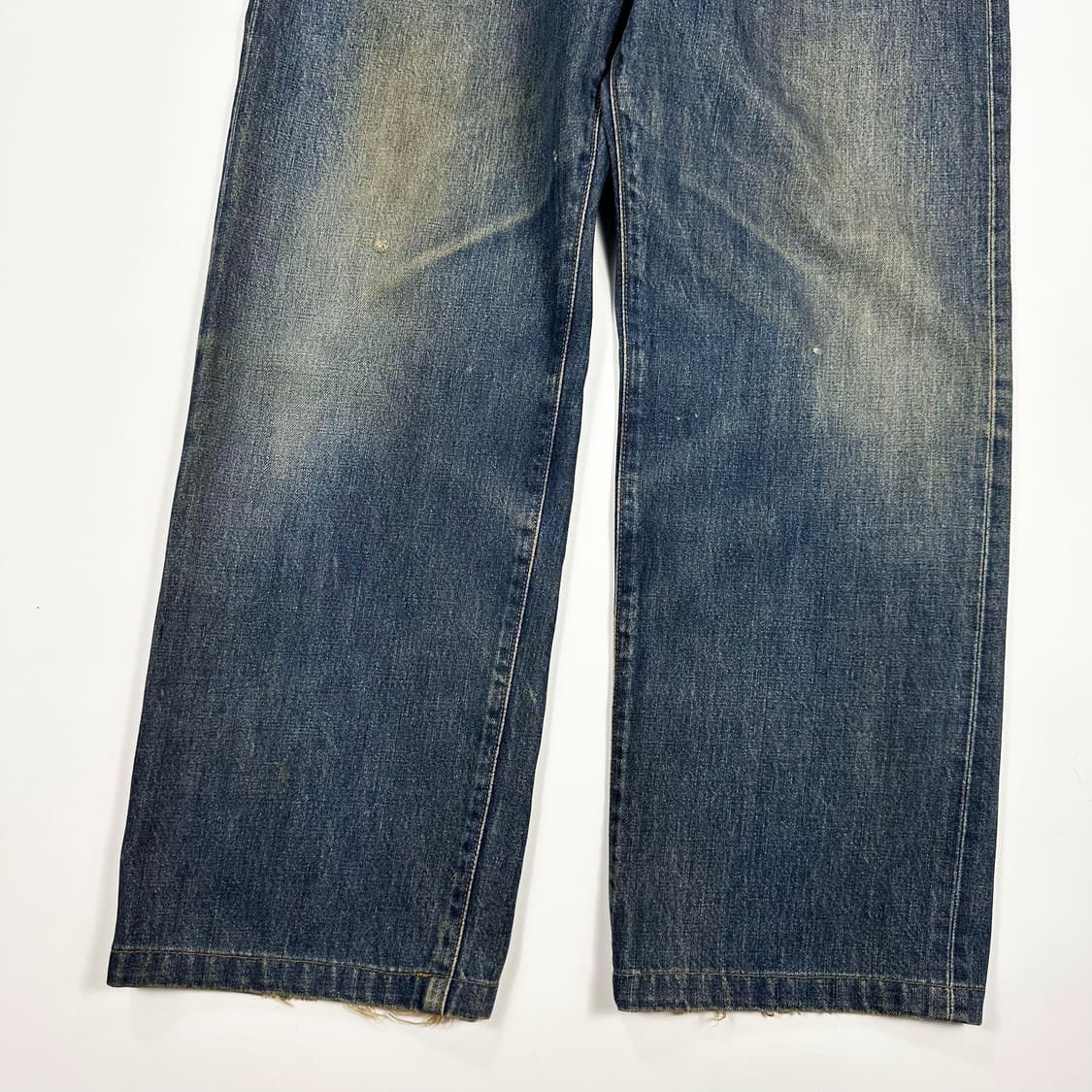 34 랭글러 재팬 빈티지 루즈핏 와이드 데님팬츠 상품이미지4