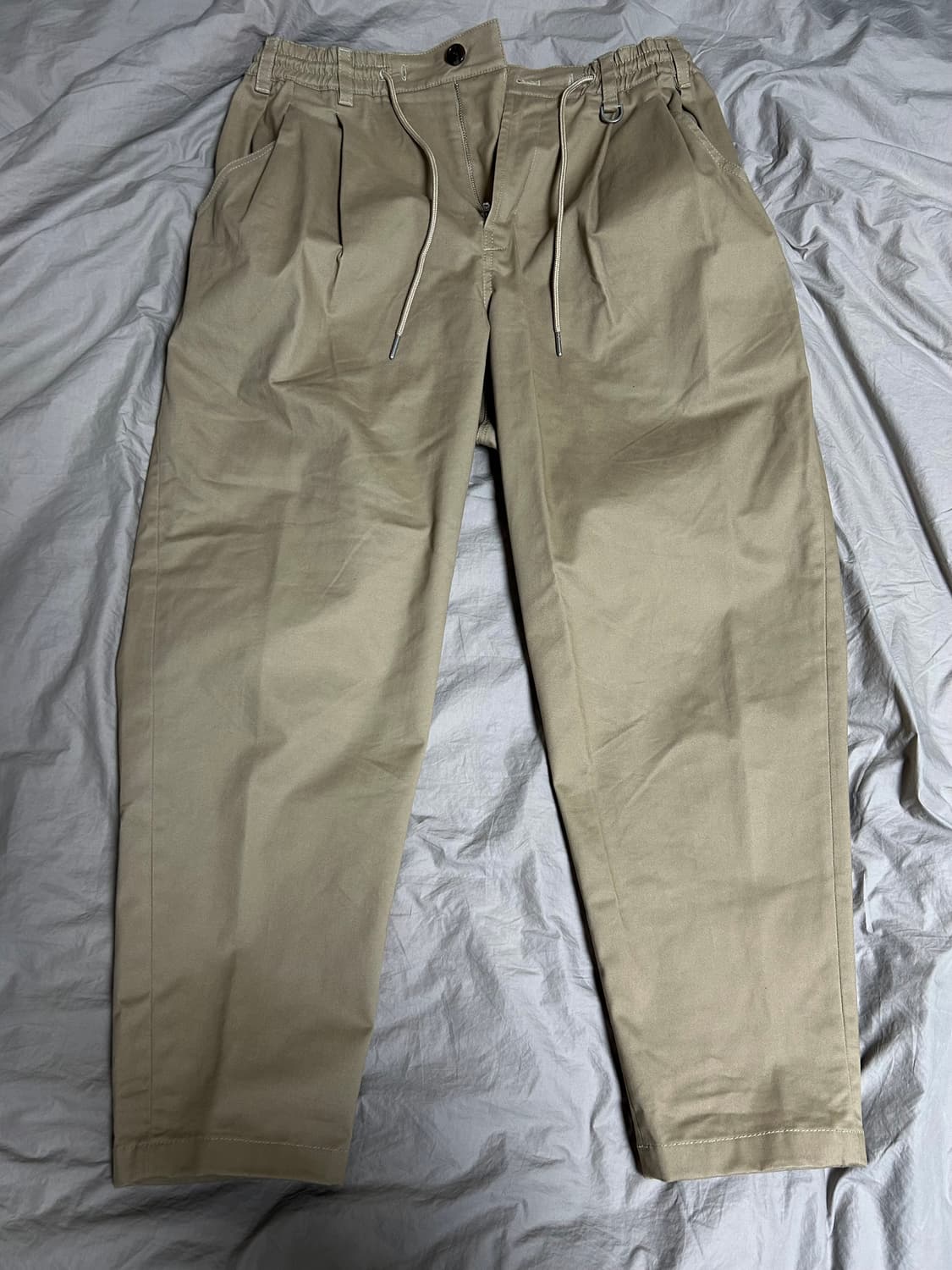 송지오옴므 캐롯 팬츠 베이지 78사이즈(밴딩) 상품이미지1