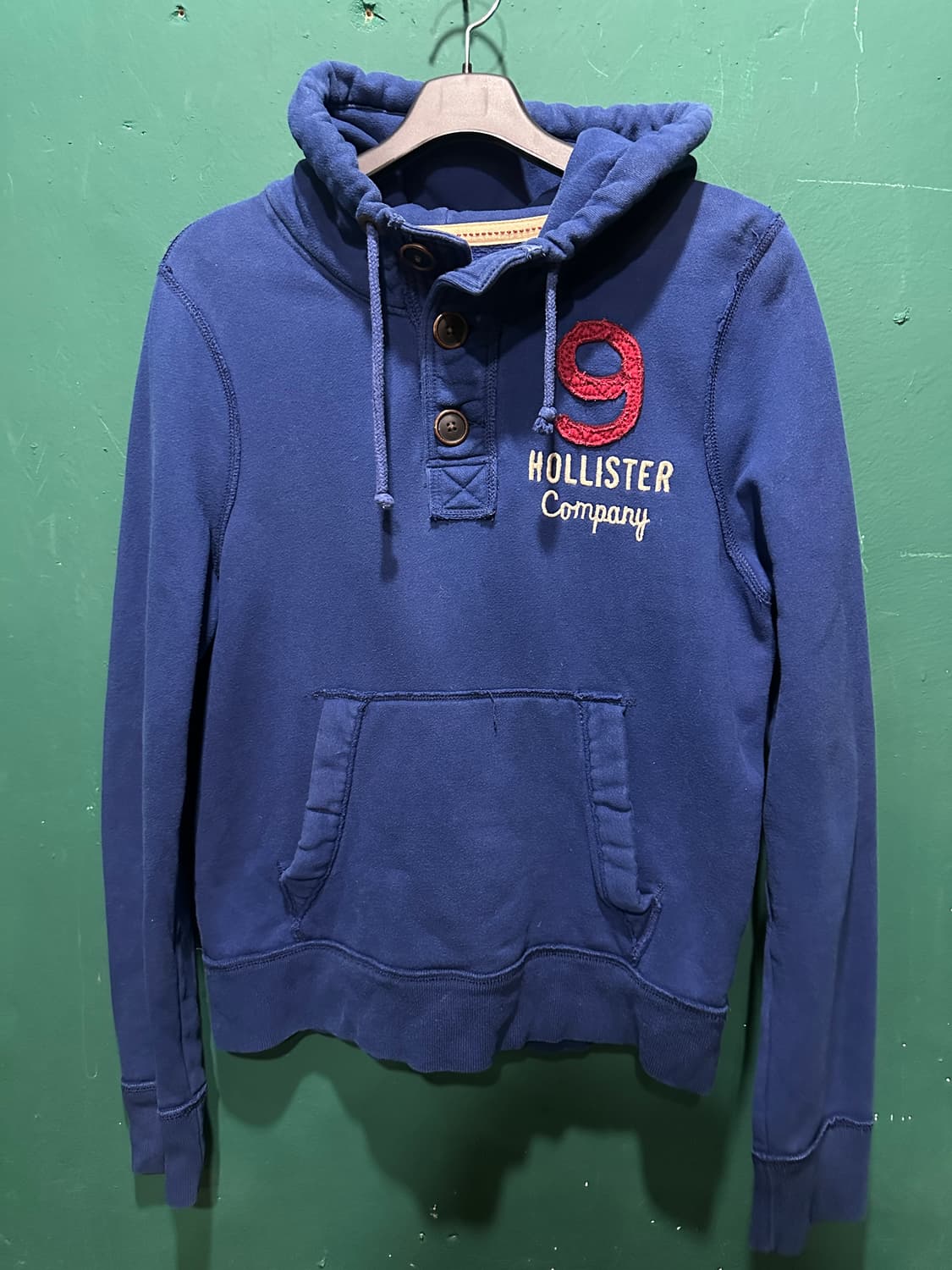홀리스터 반집업 후드티L 상품이미지1