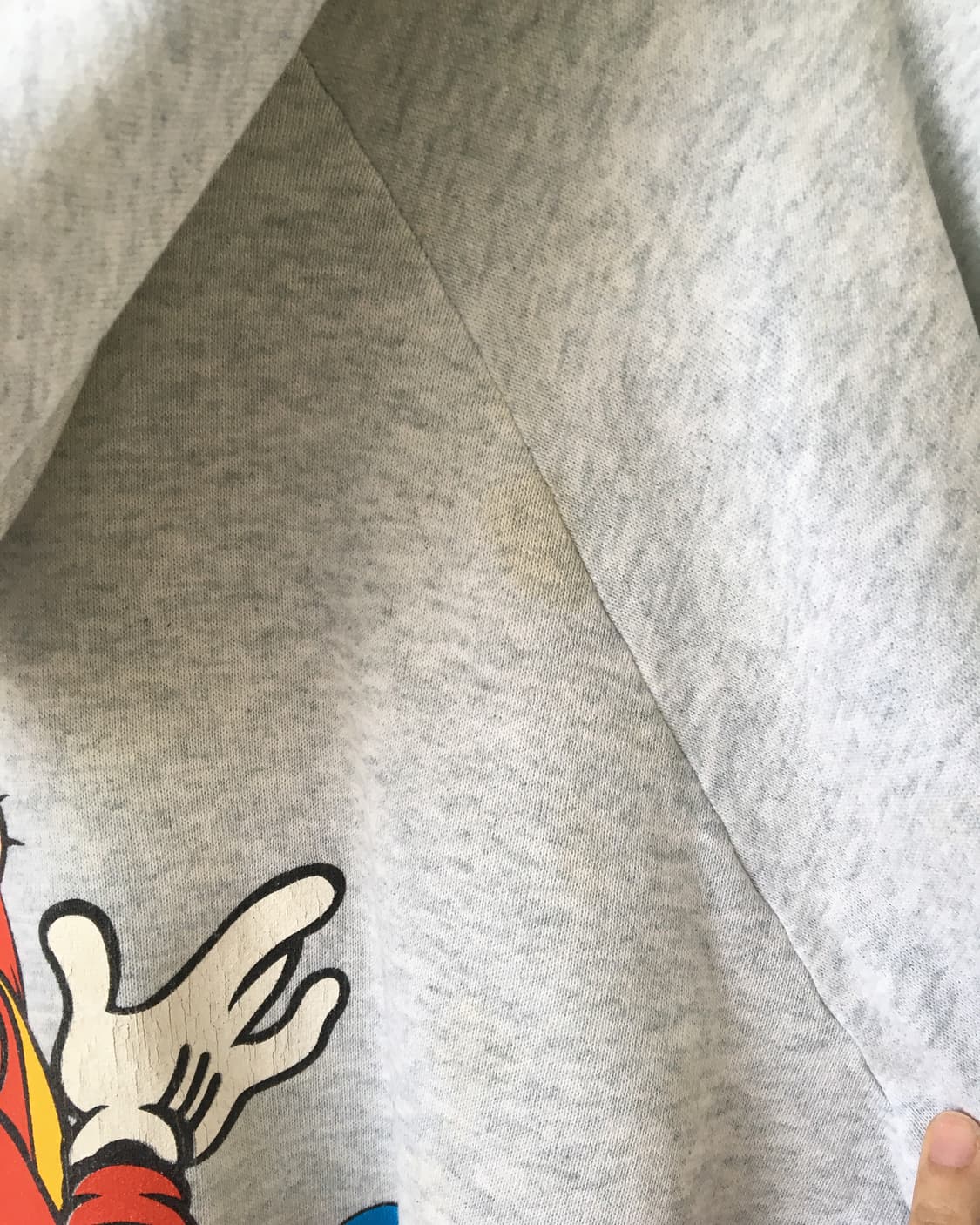 Disney back printing hood 상품이미지4