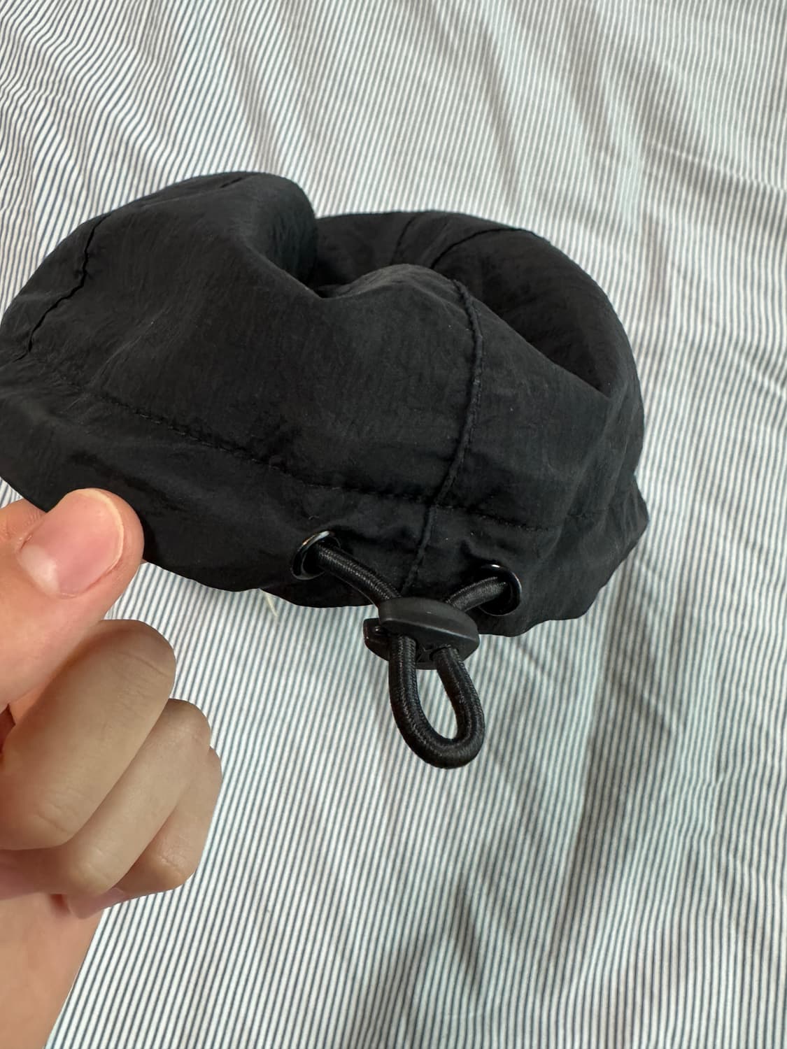 (S급) 스톤 아일랜드 나일론 메탈 6-패널 캡 블랙 XL 상품이미지6