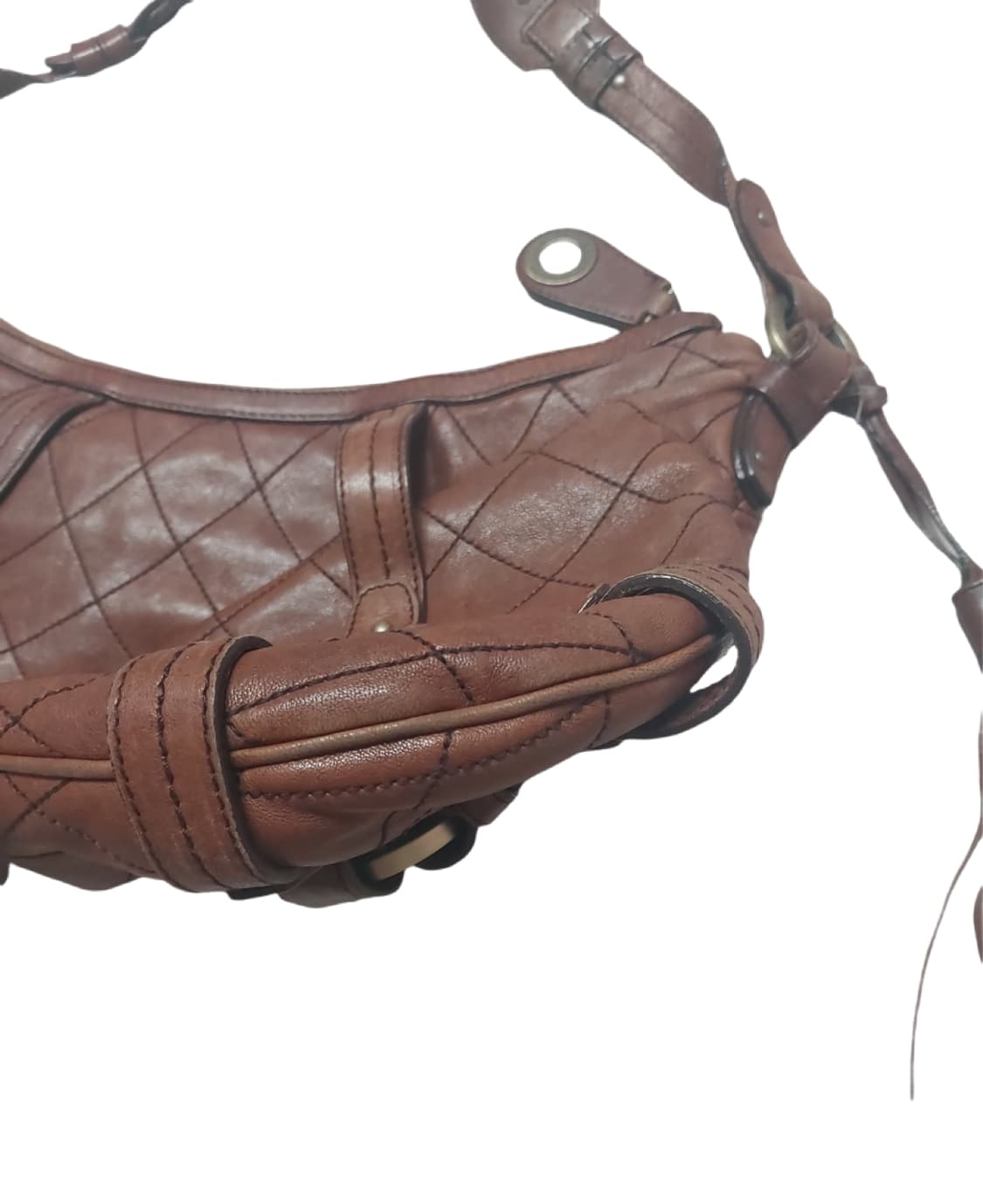 발리 태슬 레더 호보백 y2k (정품) 상품이미지7