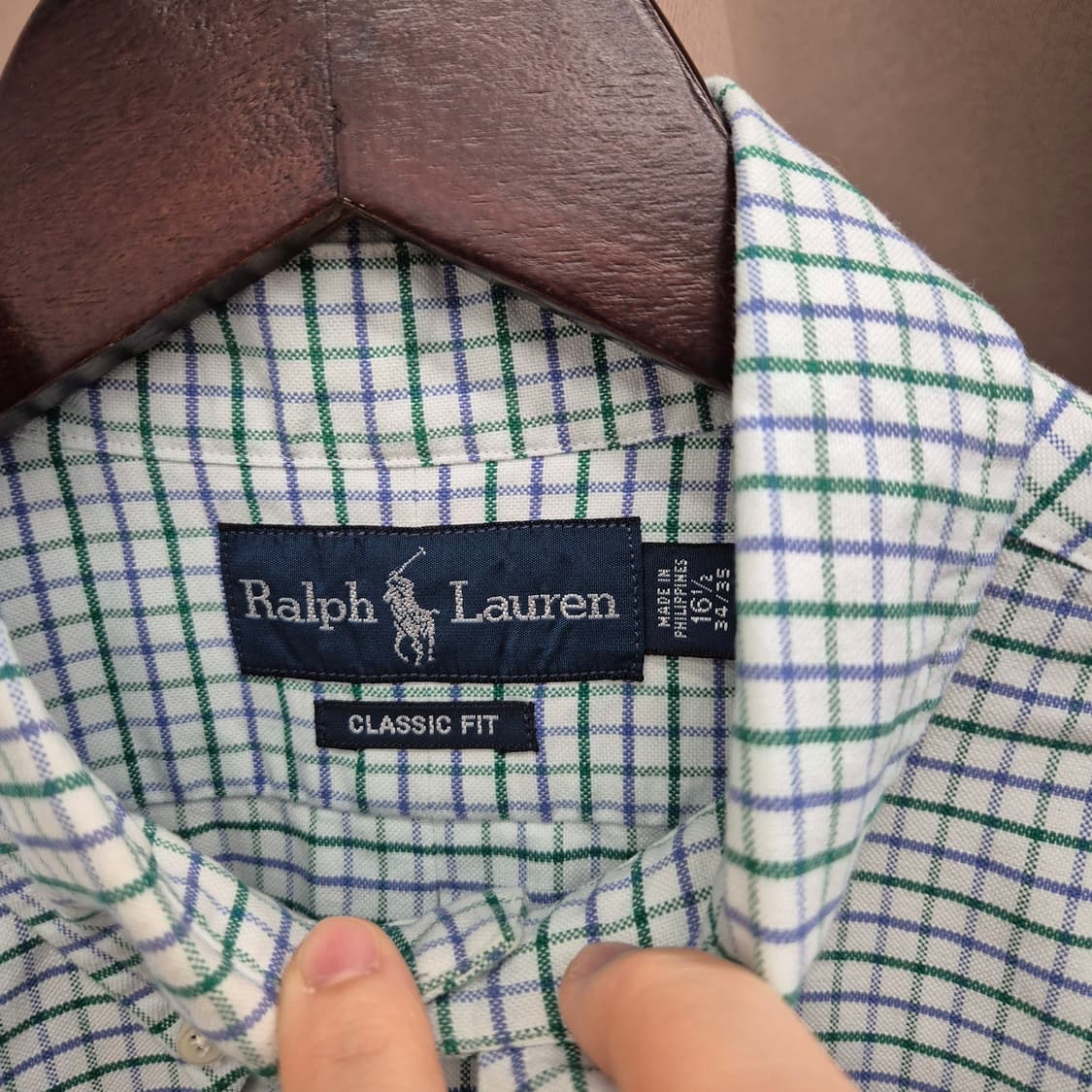 폴로 랄프로렌 체크 셔츠 긴팔 상품이미지4