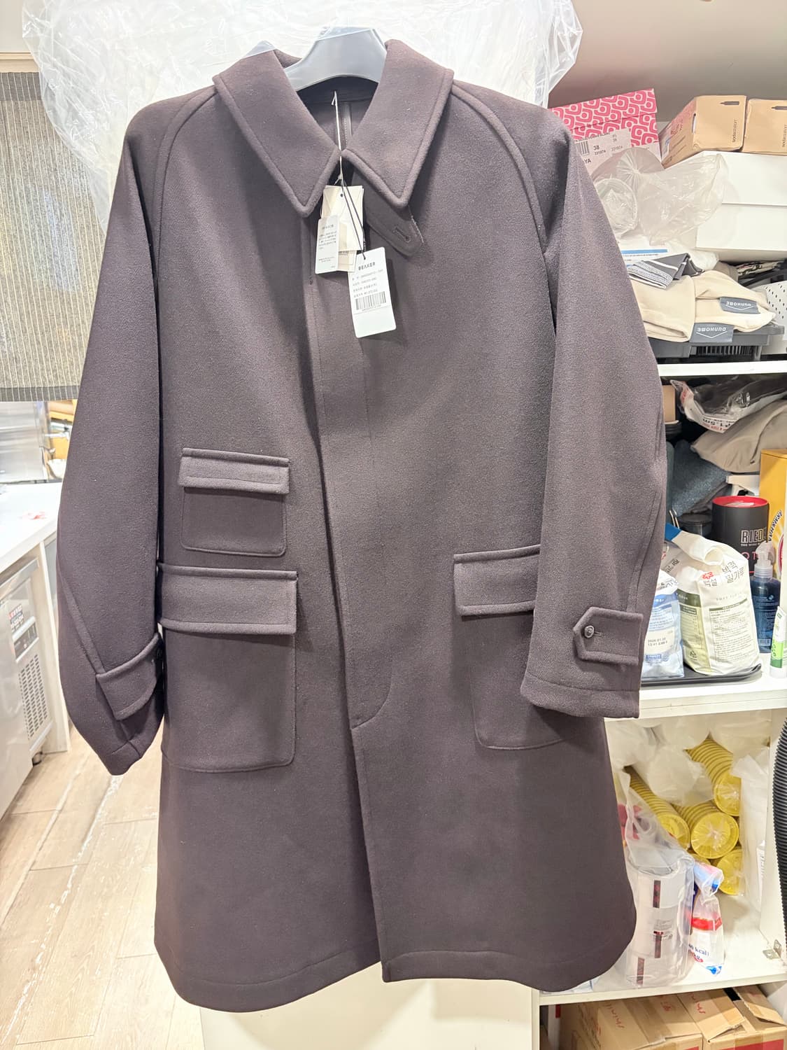 Kaptain sunshine 25fw 트래블러코트 브라운 6사이즈 상품이미지1