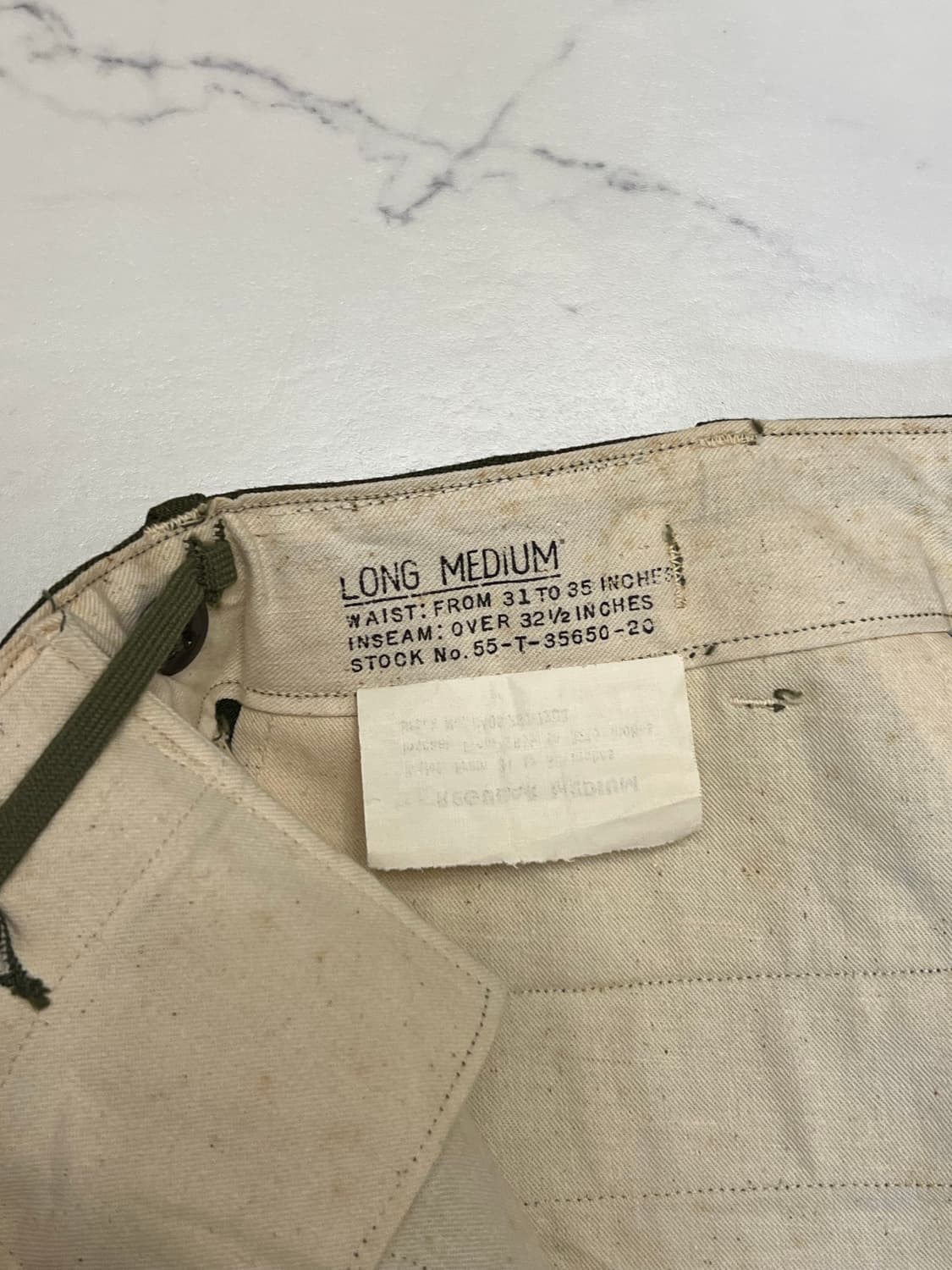 50s M-1951 울 트라우저 상품이미지3