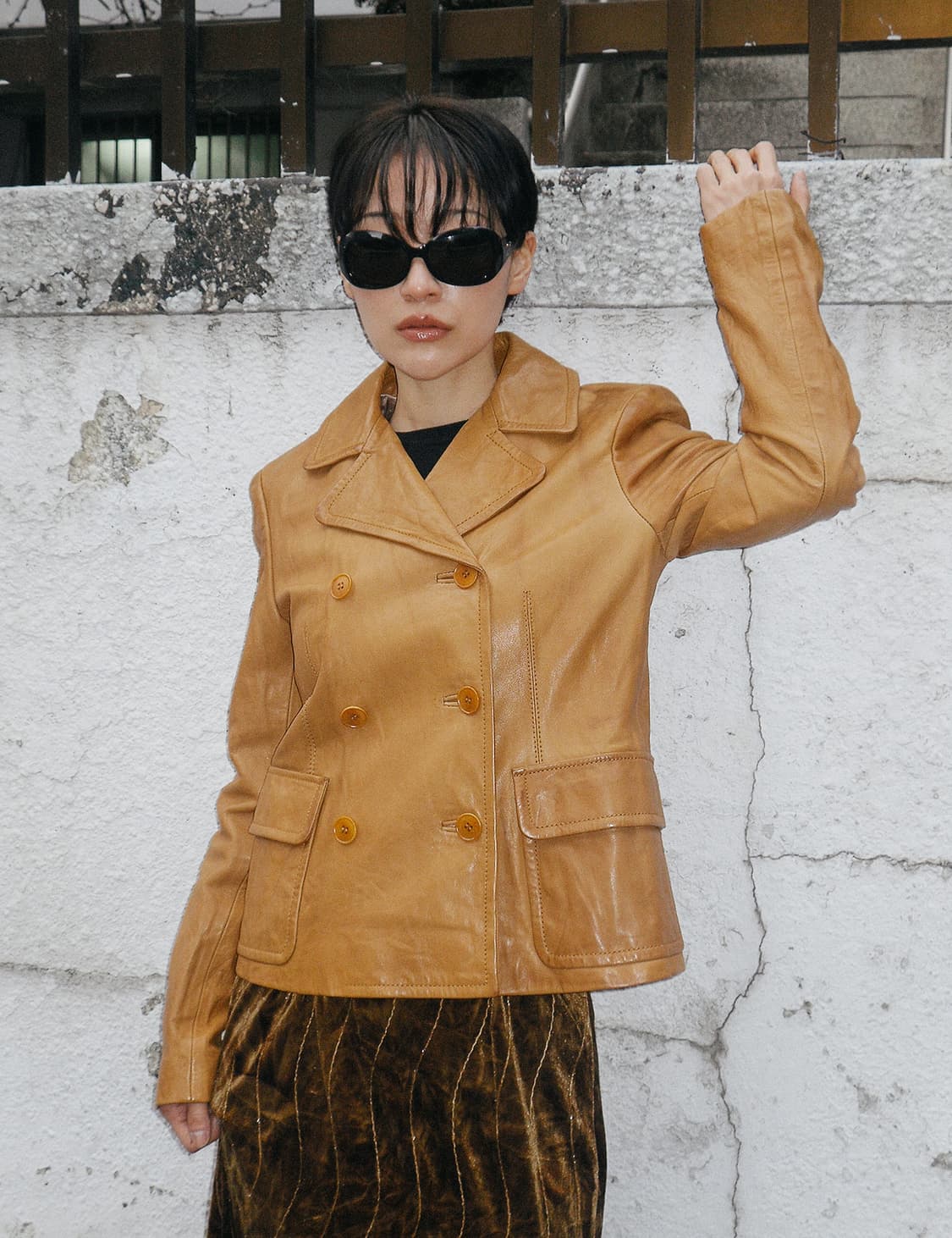 DKNY 양가죽 자켓 상품이미지4