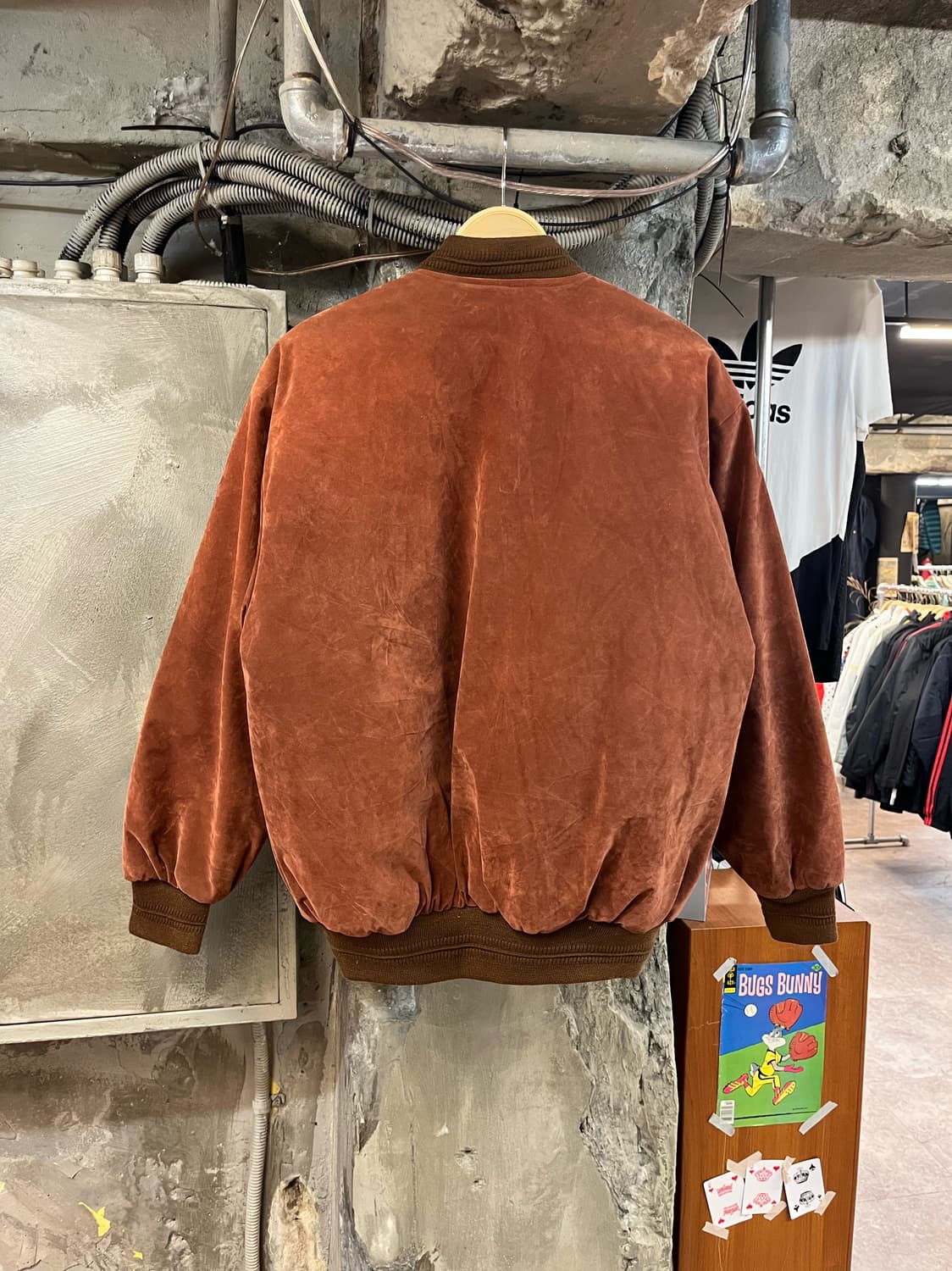 빈티지 스웨이드 자켓 오렌지브라운  #csz2096 상품이미지2