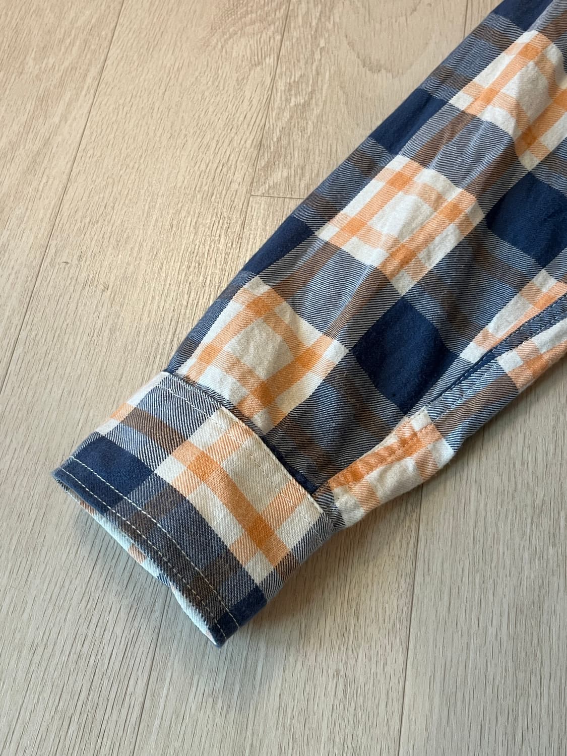 아베크롬비 체크 셔츠 L / 머슬핏 / 상태 좋음 상품이미지7