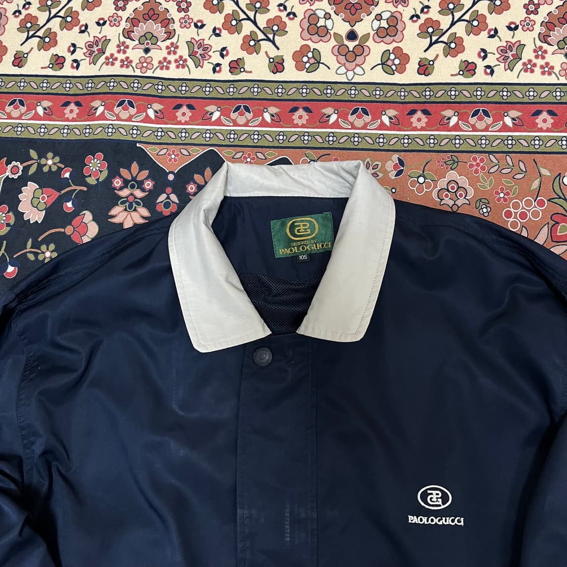 파올로구찌 카라 바람막이 자켓 XL/105 상품이미지2